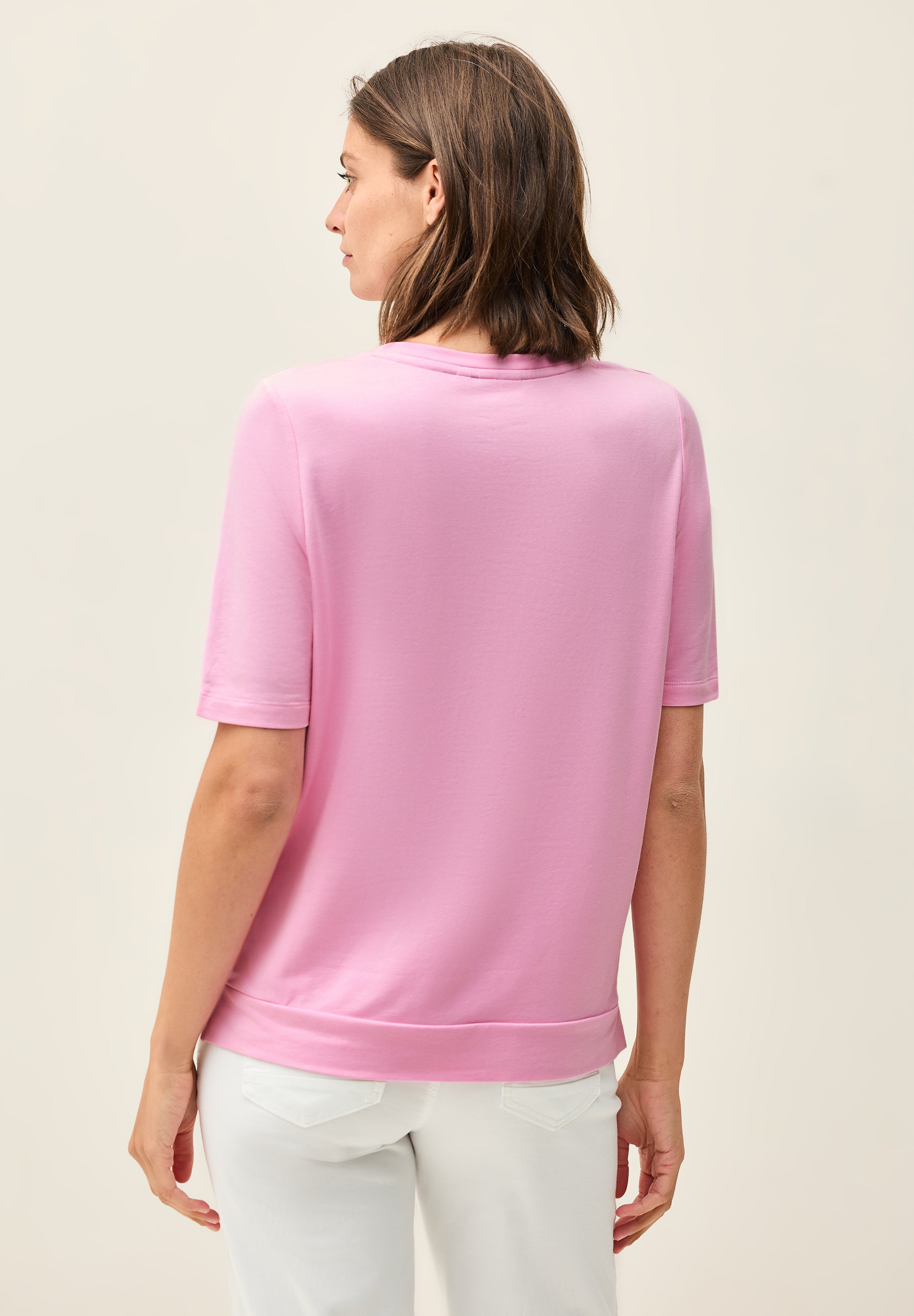 CECIL Shirt Damen Wording Artwork Sommerlicher Look