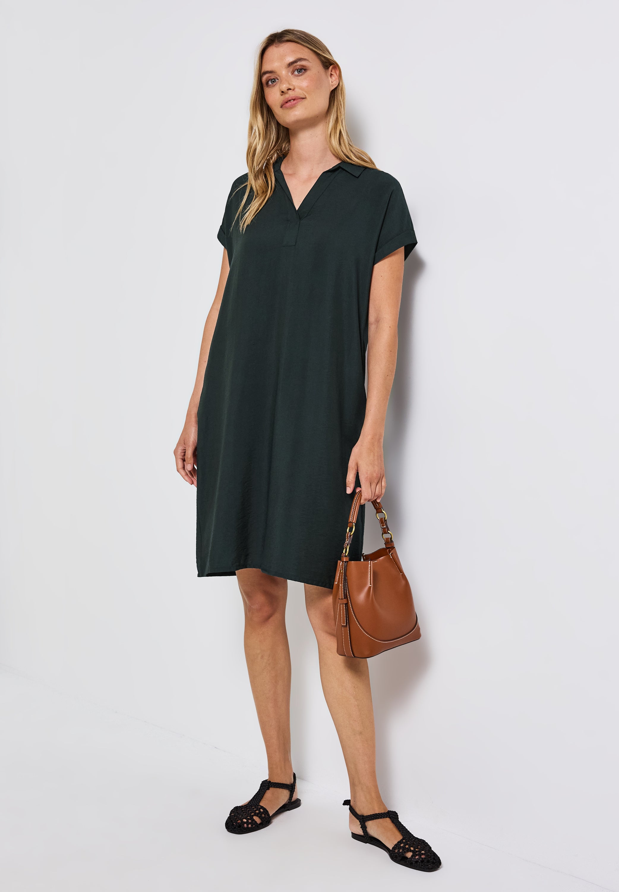 Street One T-Shirt Kleid Damen lässiger Sommerlook
