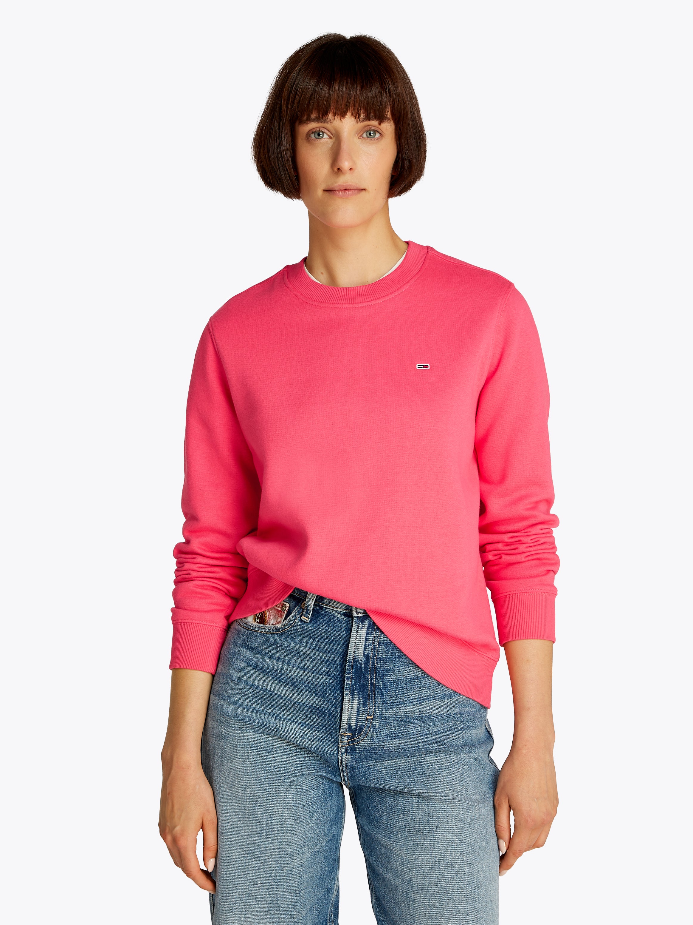 TJW REG S FLAG CREW Damenpullover Navy