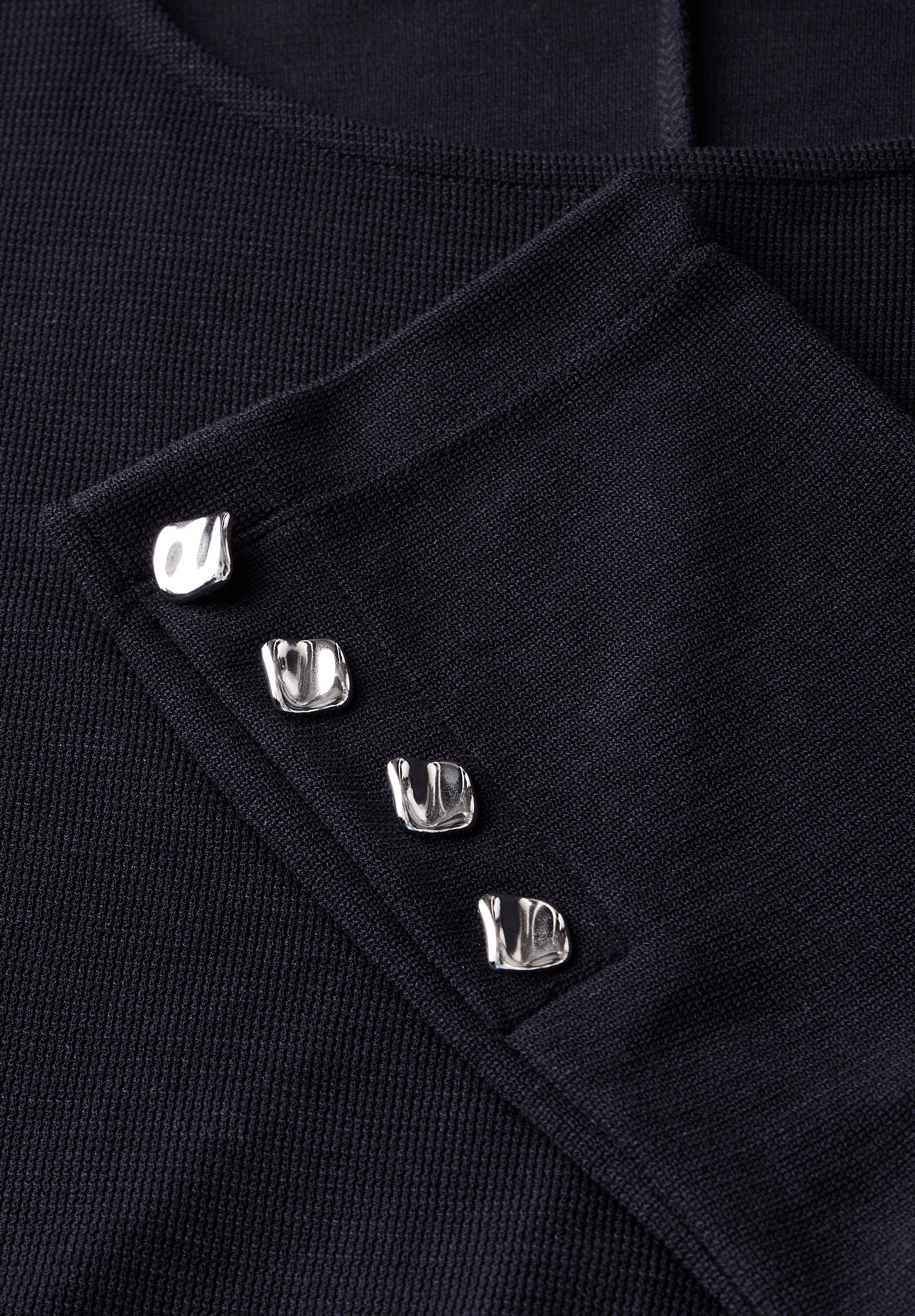 Street One Shirt mit Knopfdetail Damen Femininer Look
