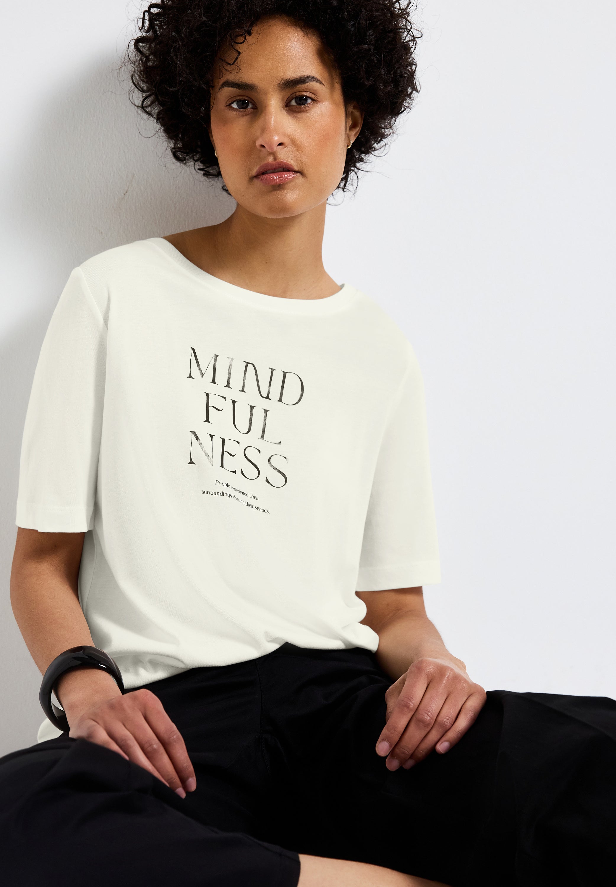 Street One Shirt Damen Bequemes Wording