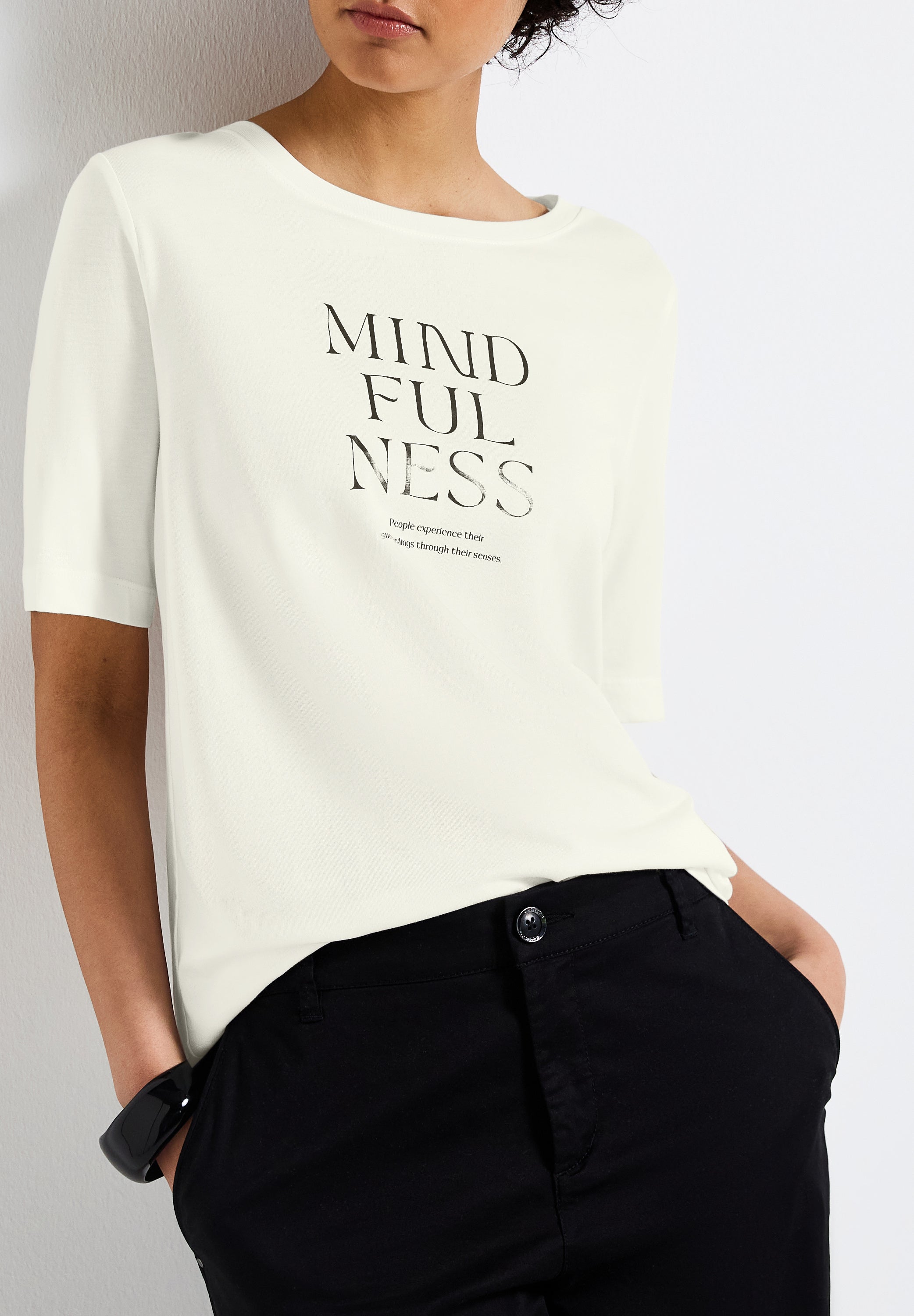 Street One Shirt Damen Bequemes Wording