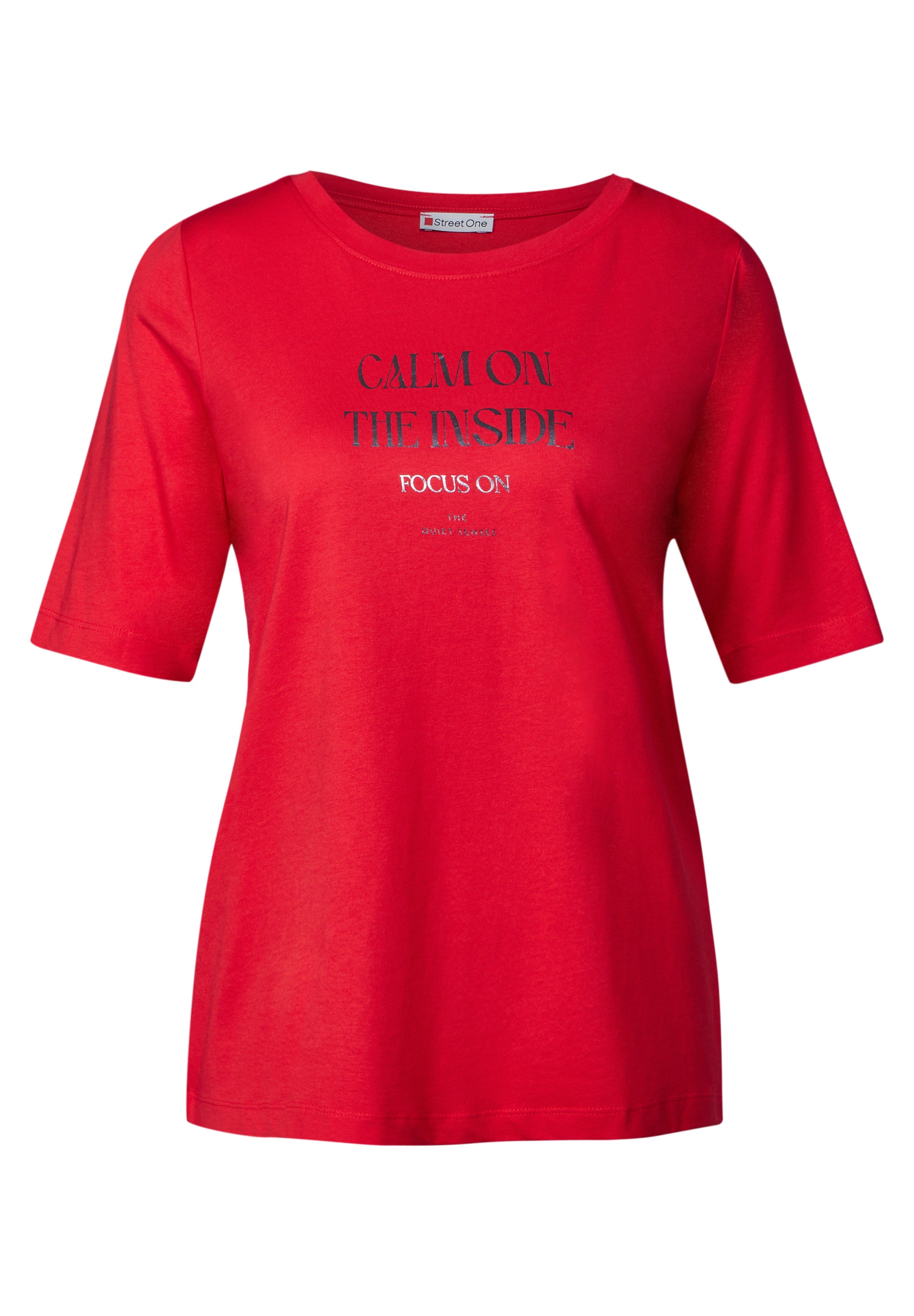 Street One Shirt Damen Bequemes Wording