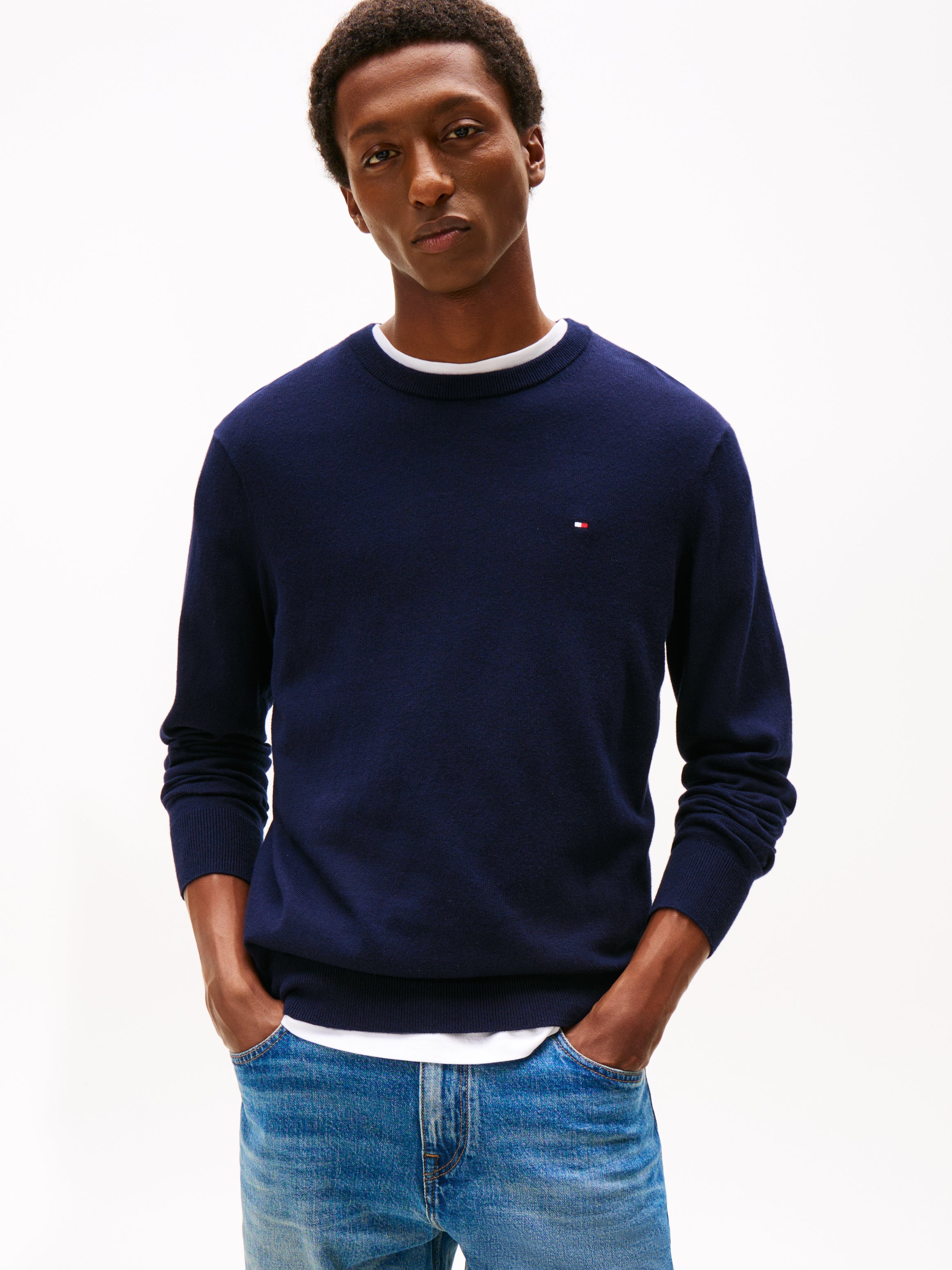 TheUR Pullover für erwachsene Männer aus PIMA ORG CTN CASHMERE mit luxuriösem Komfort