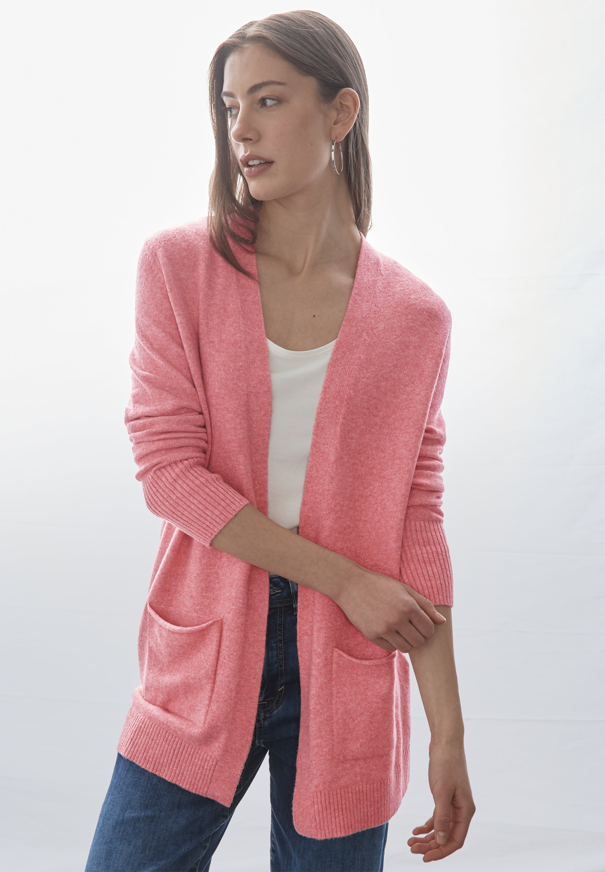 Street One Strickcardigan Damen Offener Cardigan Gemütlicher Allrounder