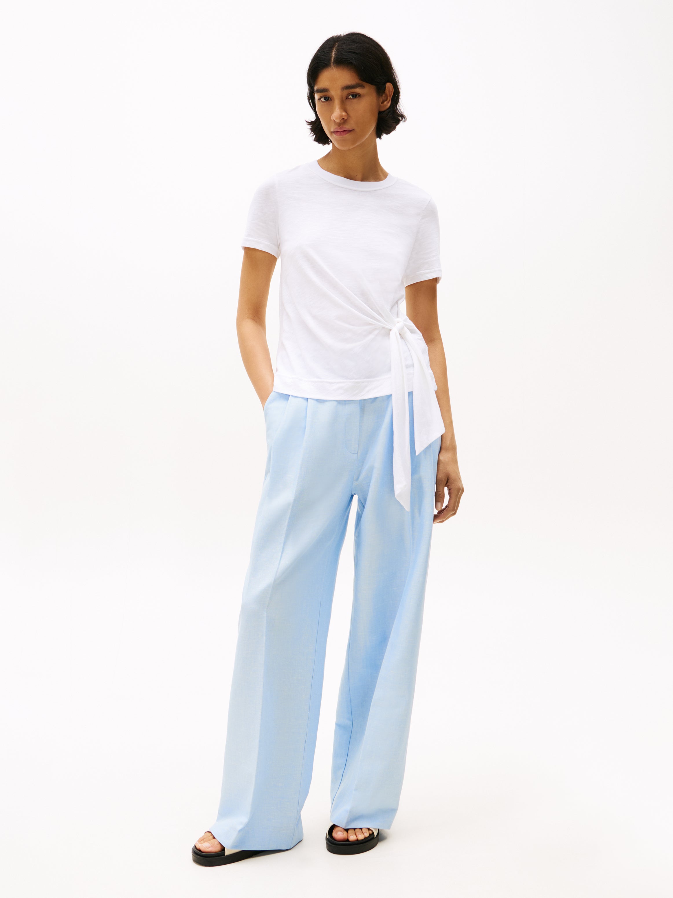 KNOT BOAT-NK SS TEE Damen T-Shirt Bequem und Modern