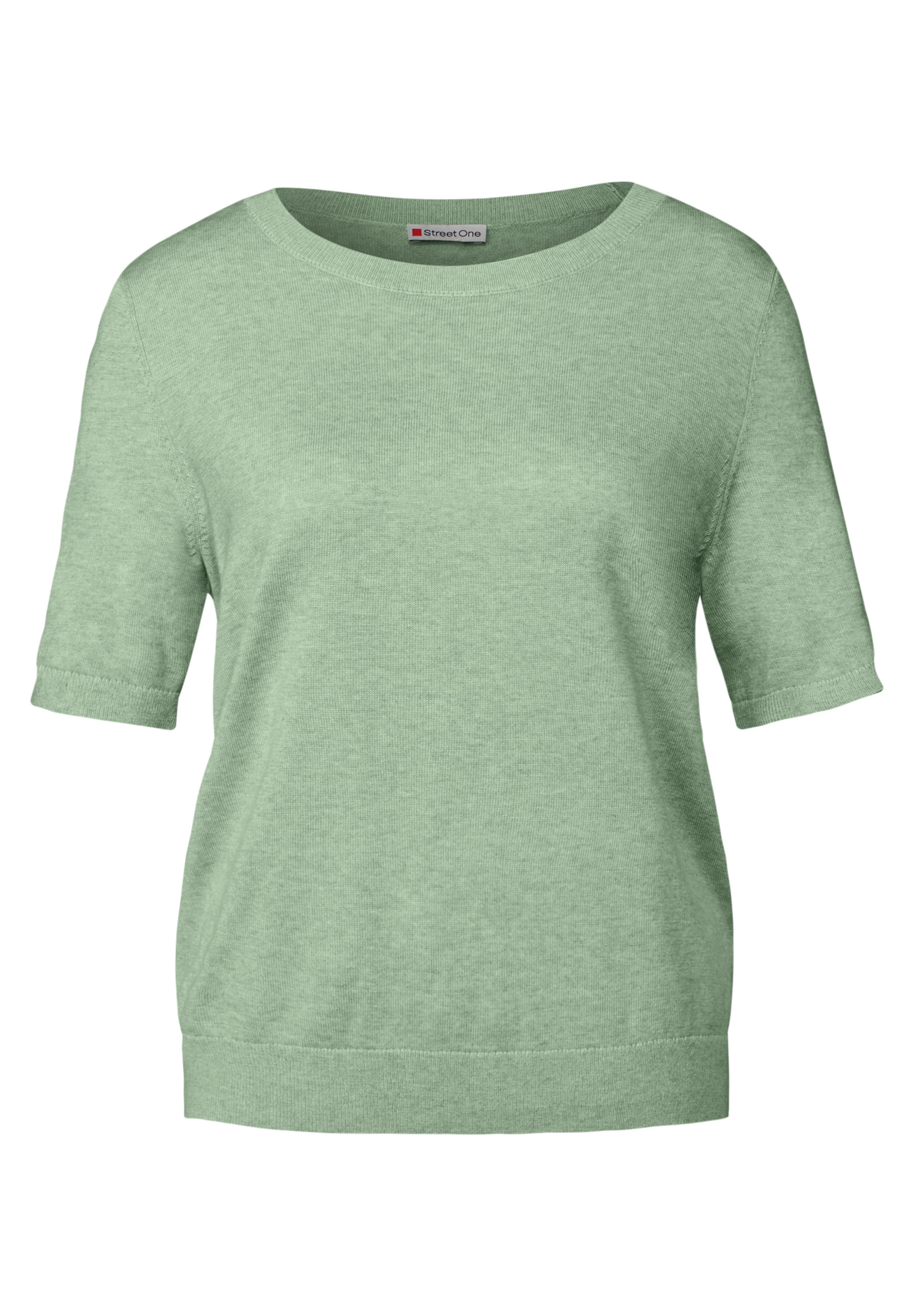 Street One Strickpullover Damen Kurzarm Klassisch Bequem