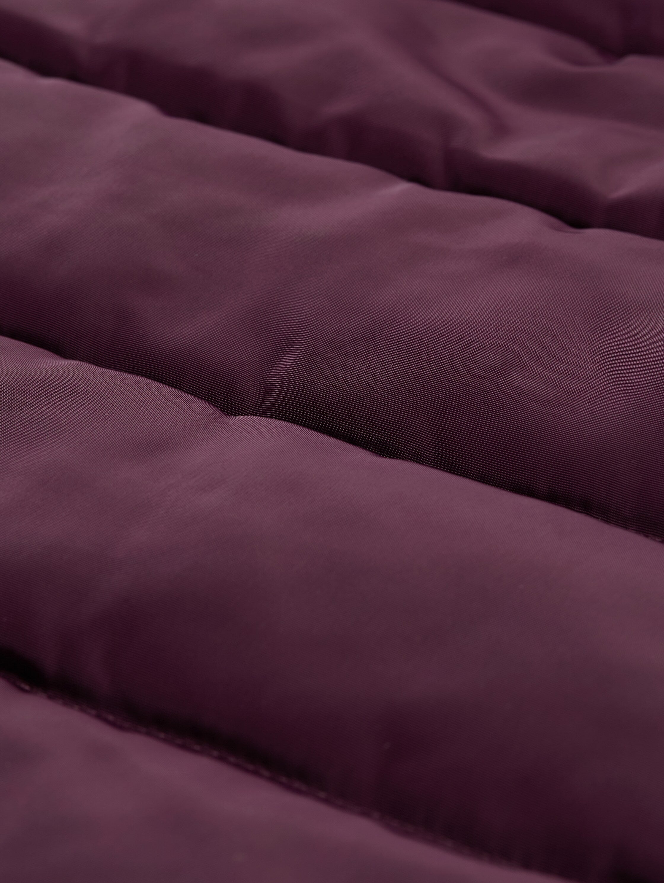 Winterjacke Damen Kurz Logo-Badge Abnehmbarer Kapuze Fleece-Einsatz