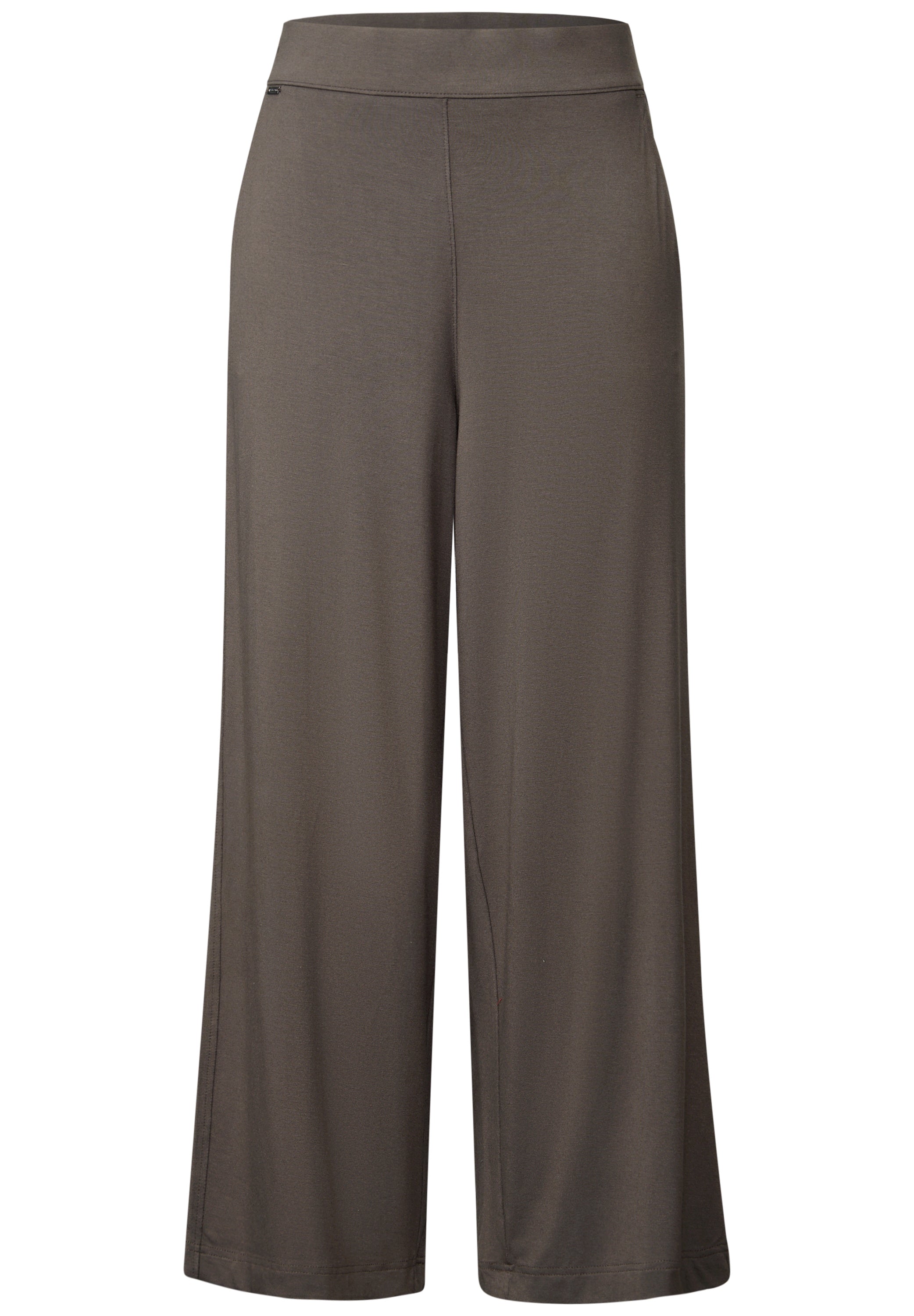 Street One Emee Wide Leg Jersey-Hose Damen Sommerhose High Waist Loose Fit