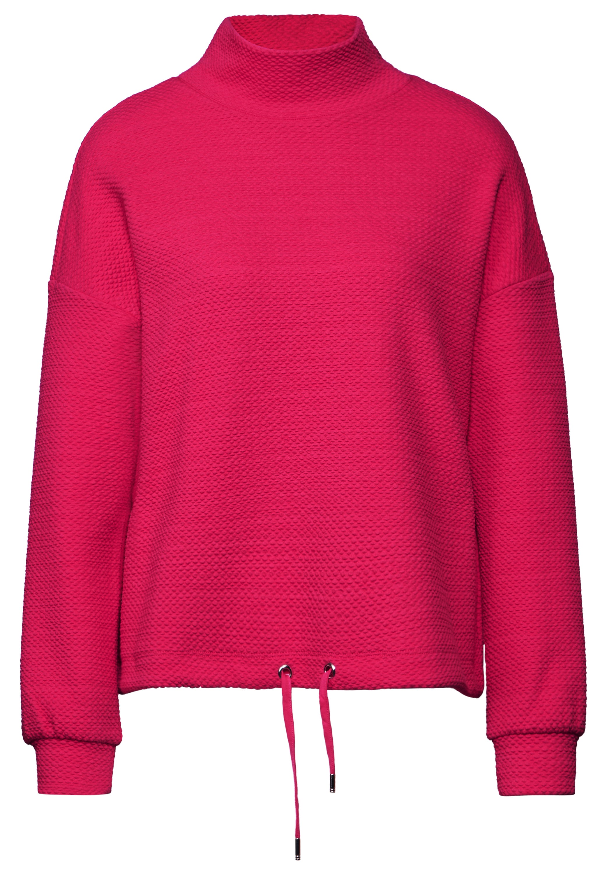 Street One Langarmshirt Damen Turtleneck Stretch Baumwolle