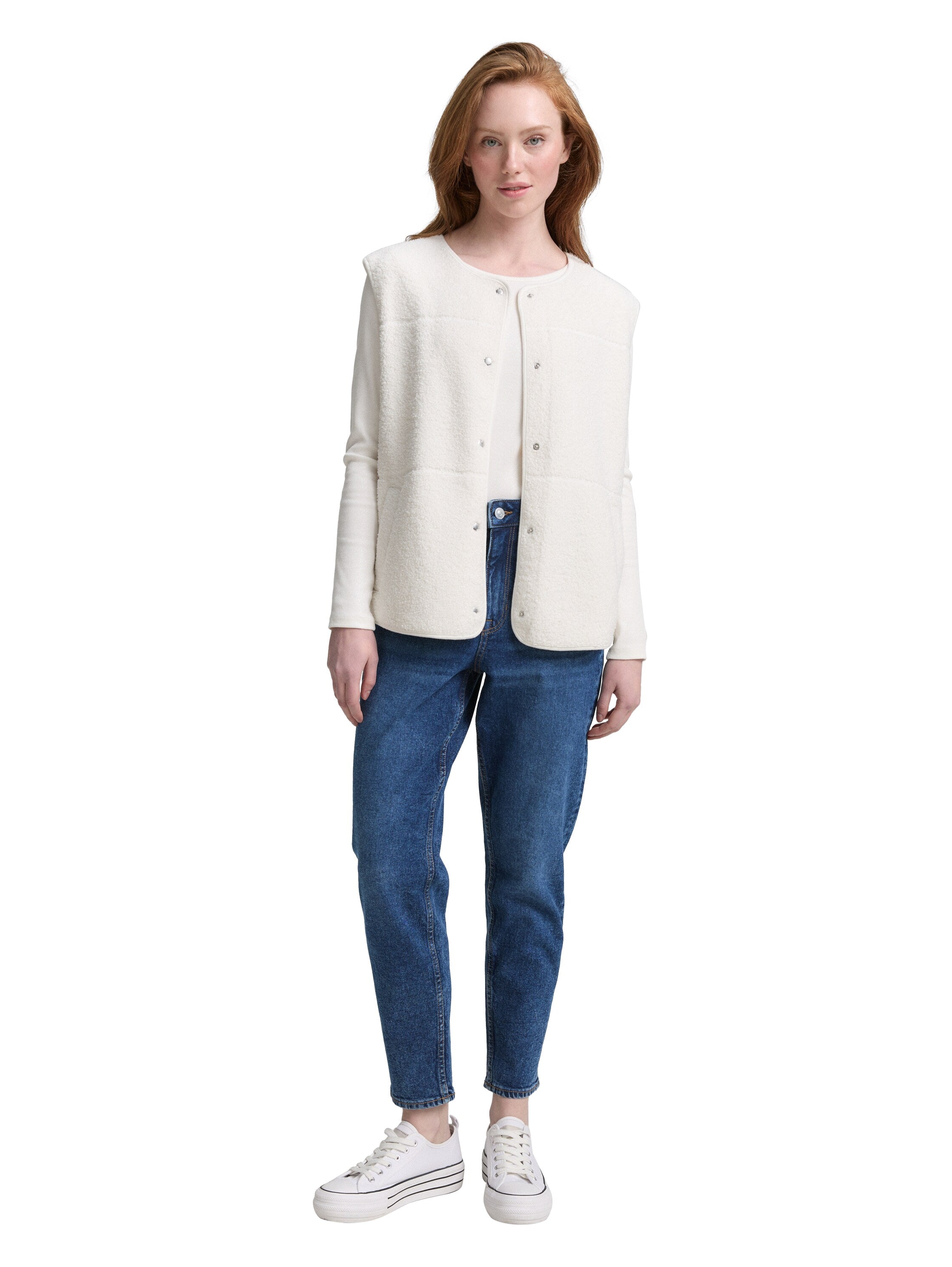 Tom Tailor Denim High Waist Jeanshose Damen Five-Pocket-Style