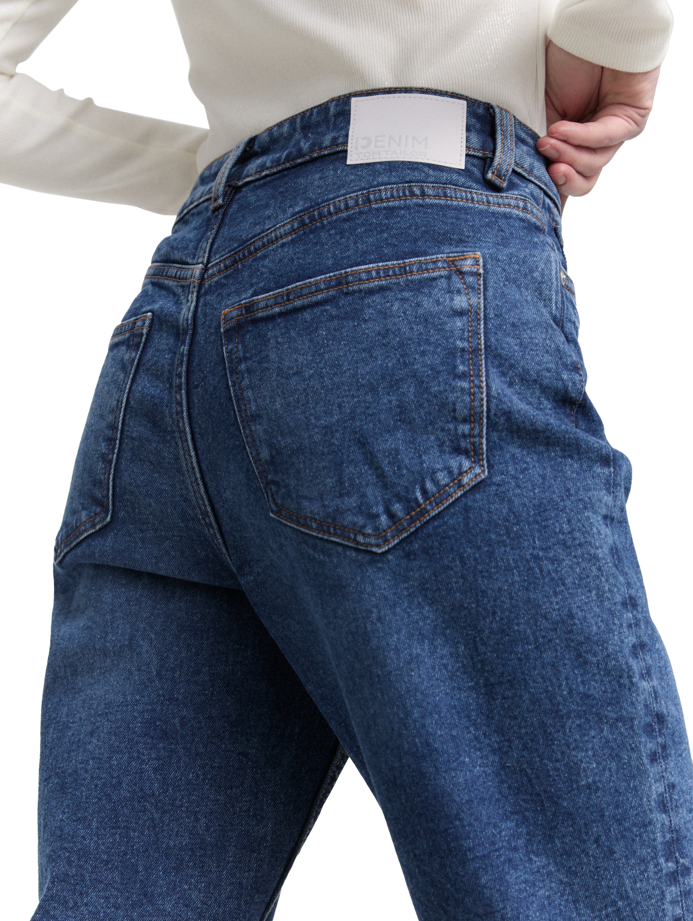 Tom Tailor Denim High Waist Jeanshose Damen Five-Pocket-Style