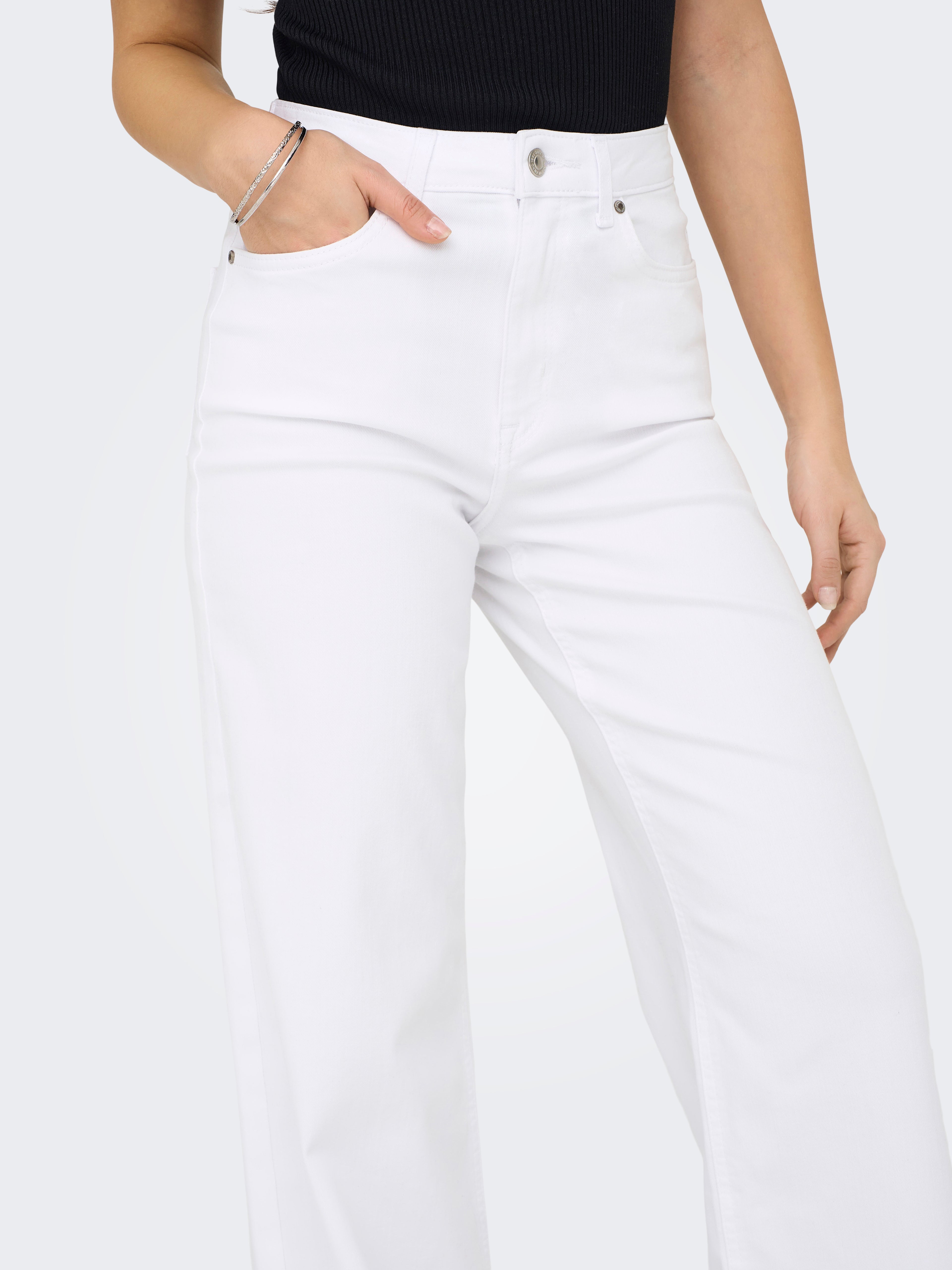 Bestseller Wide Fit Jeans Damen Bequeme Hohe Taille