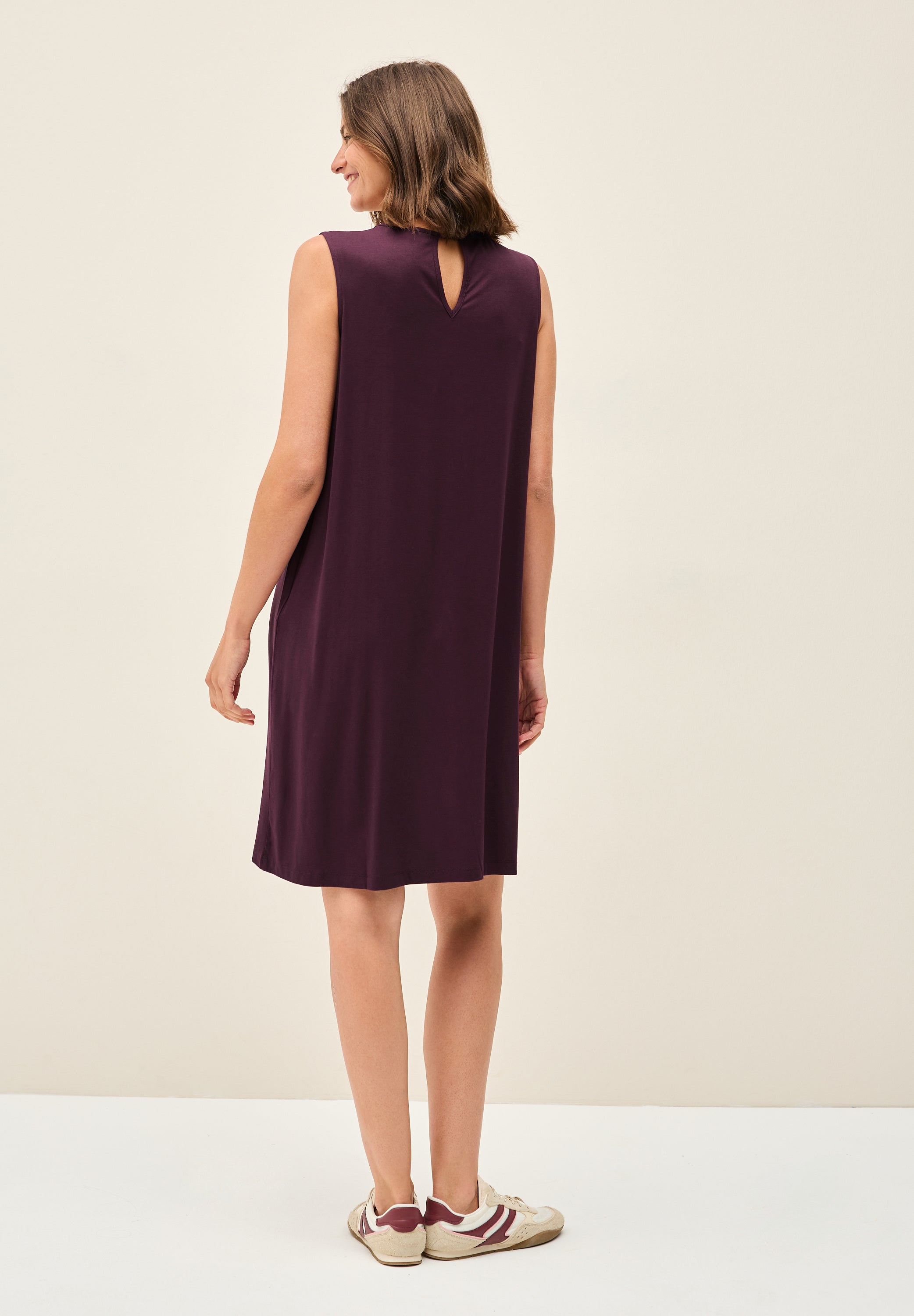 CECIL Jersey-Kleid Damen Ärmellos Luftig