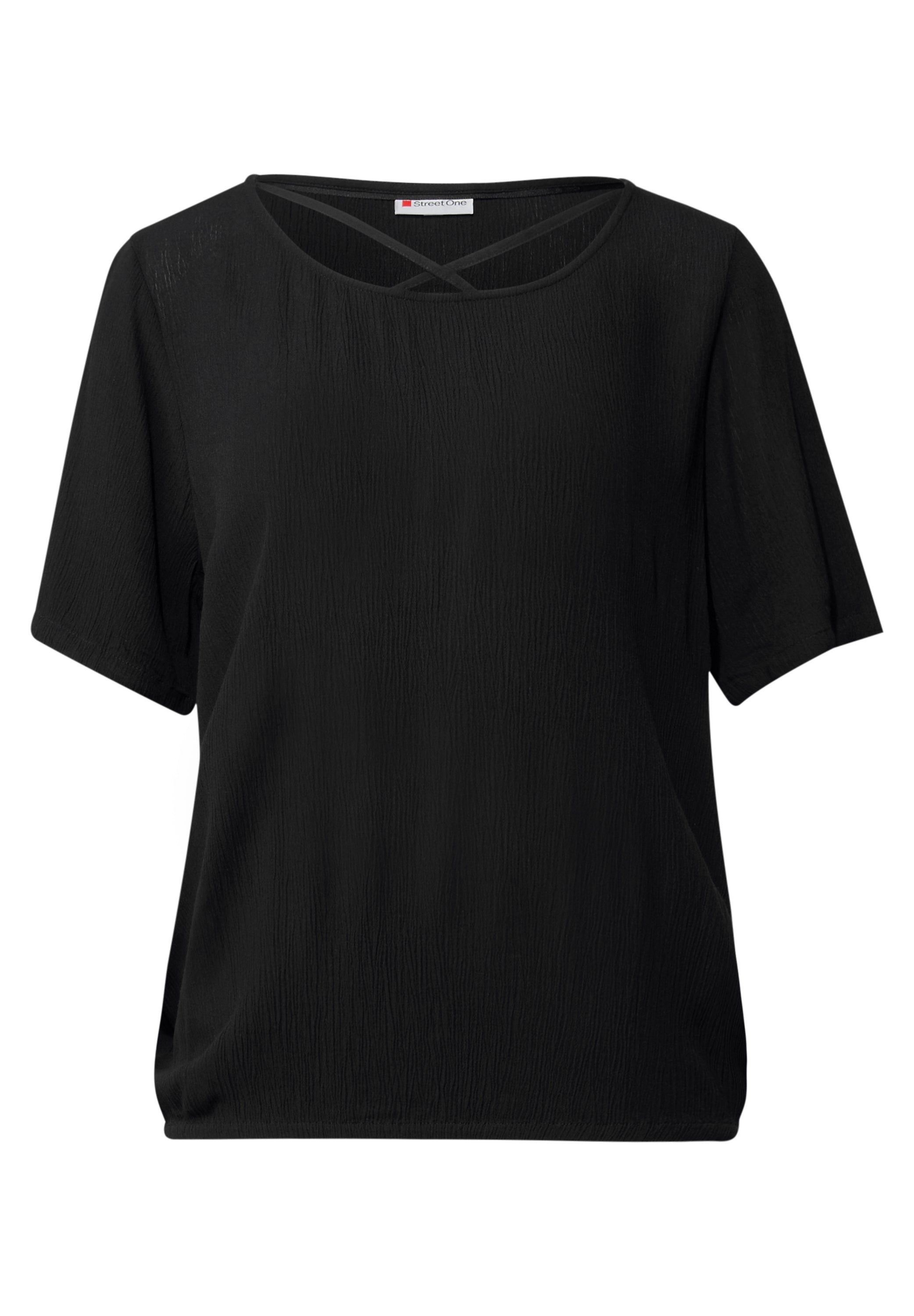Street One Leichte Bluse Damen Sommerlich Elastischer Saum<br>