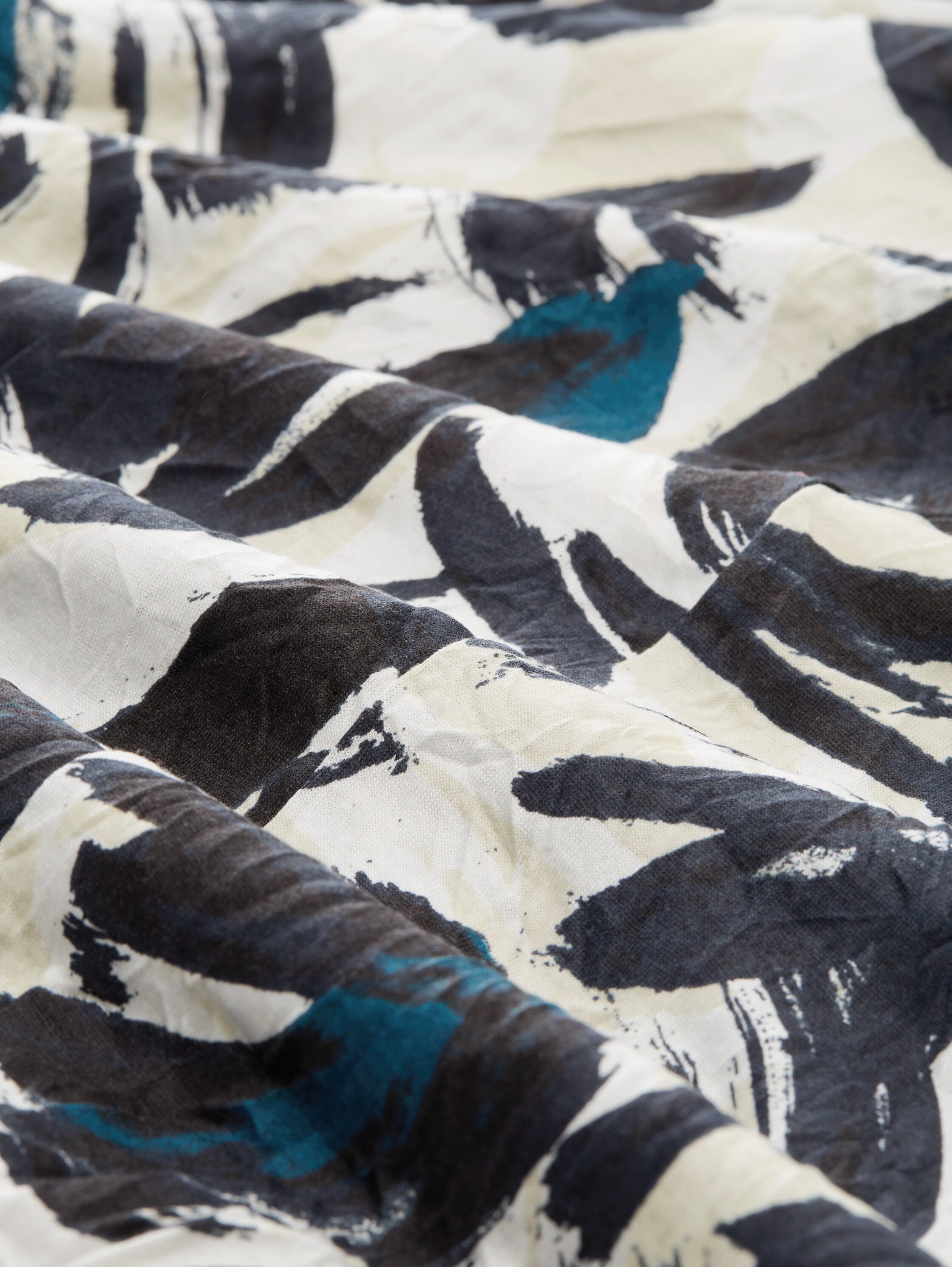 Tom Tailor Denim Male Erwachsene Bluse Regular Fit Polyester Viskose