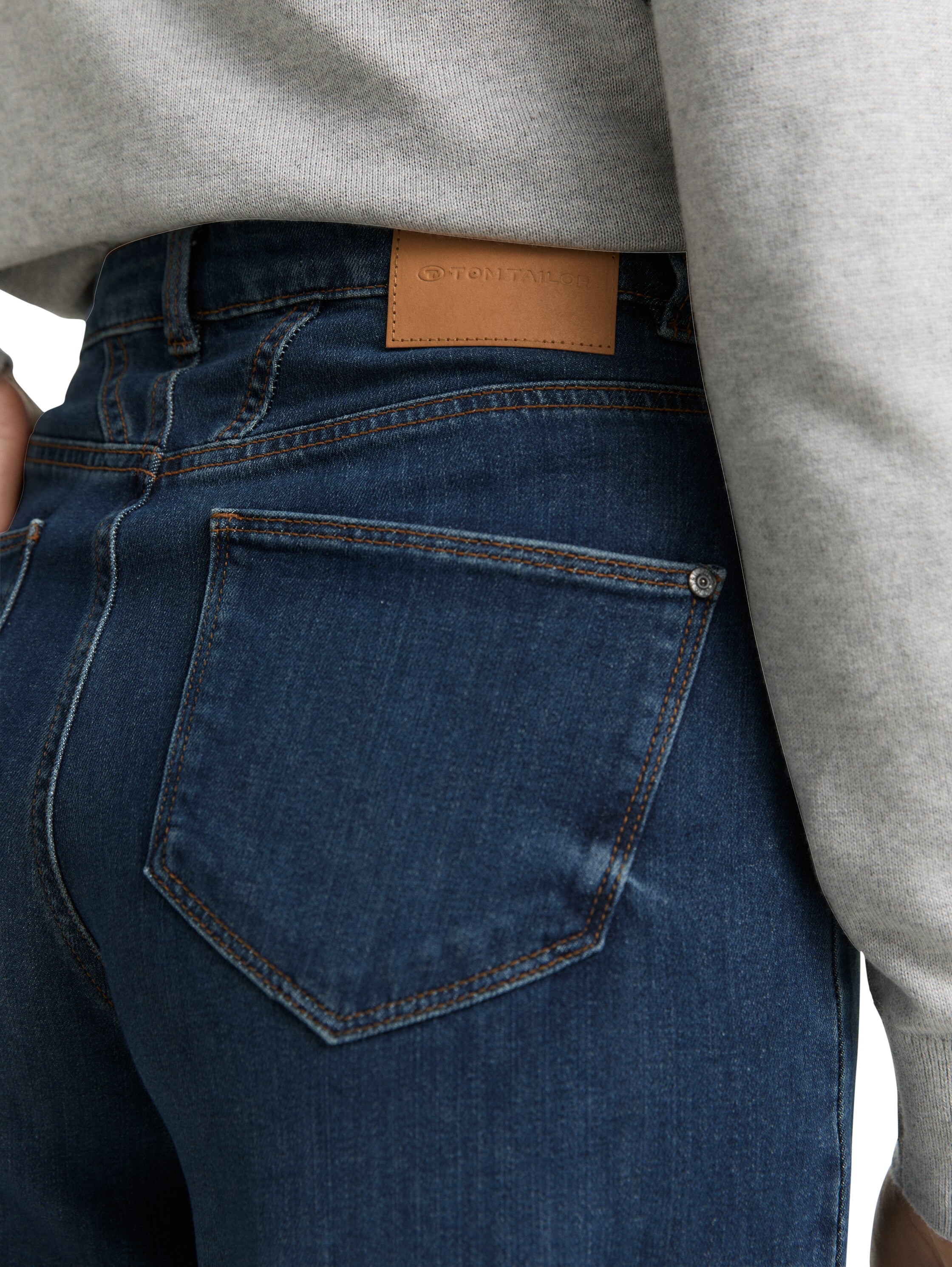 Tom Tailor Denim High Waist Stretch Jeans Damen Figurbetont
