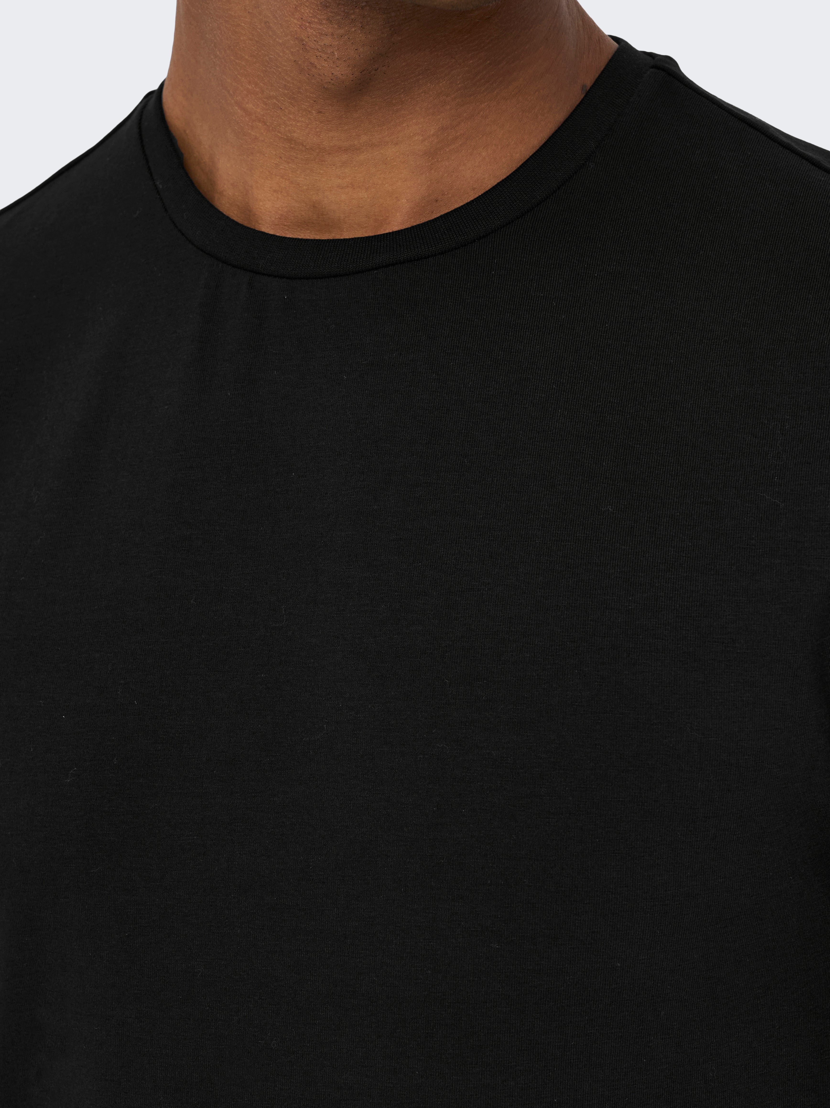 Bestseller Slim Fit T-shirt für Herren aus weichem Jersey-Material