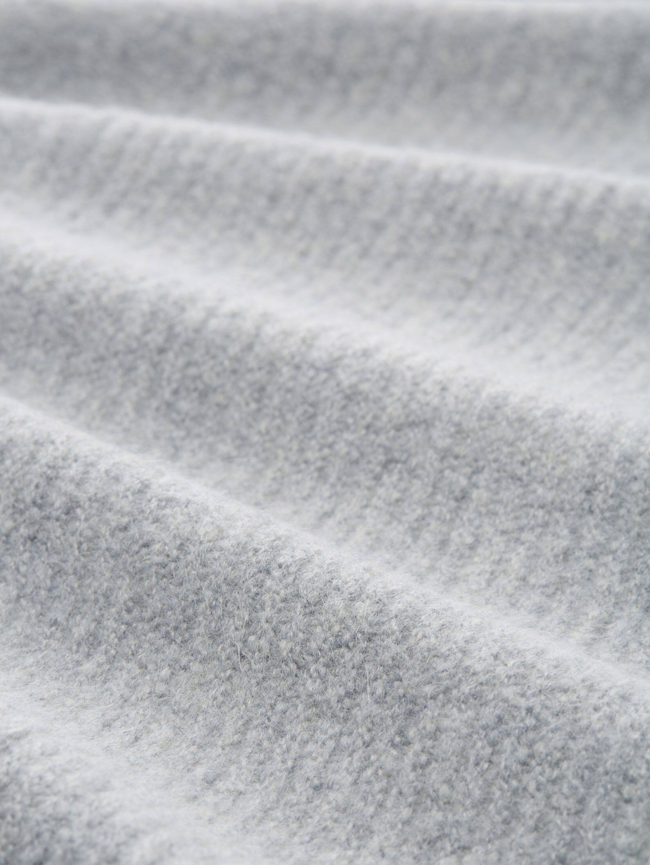 Tom Tailor Denim Female Lange Strickjacke mit Kapuze und aufgesetzten Taschen