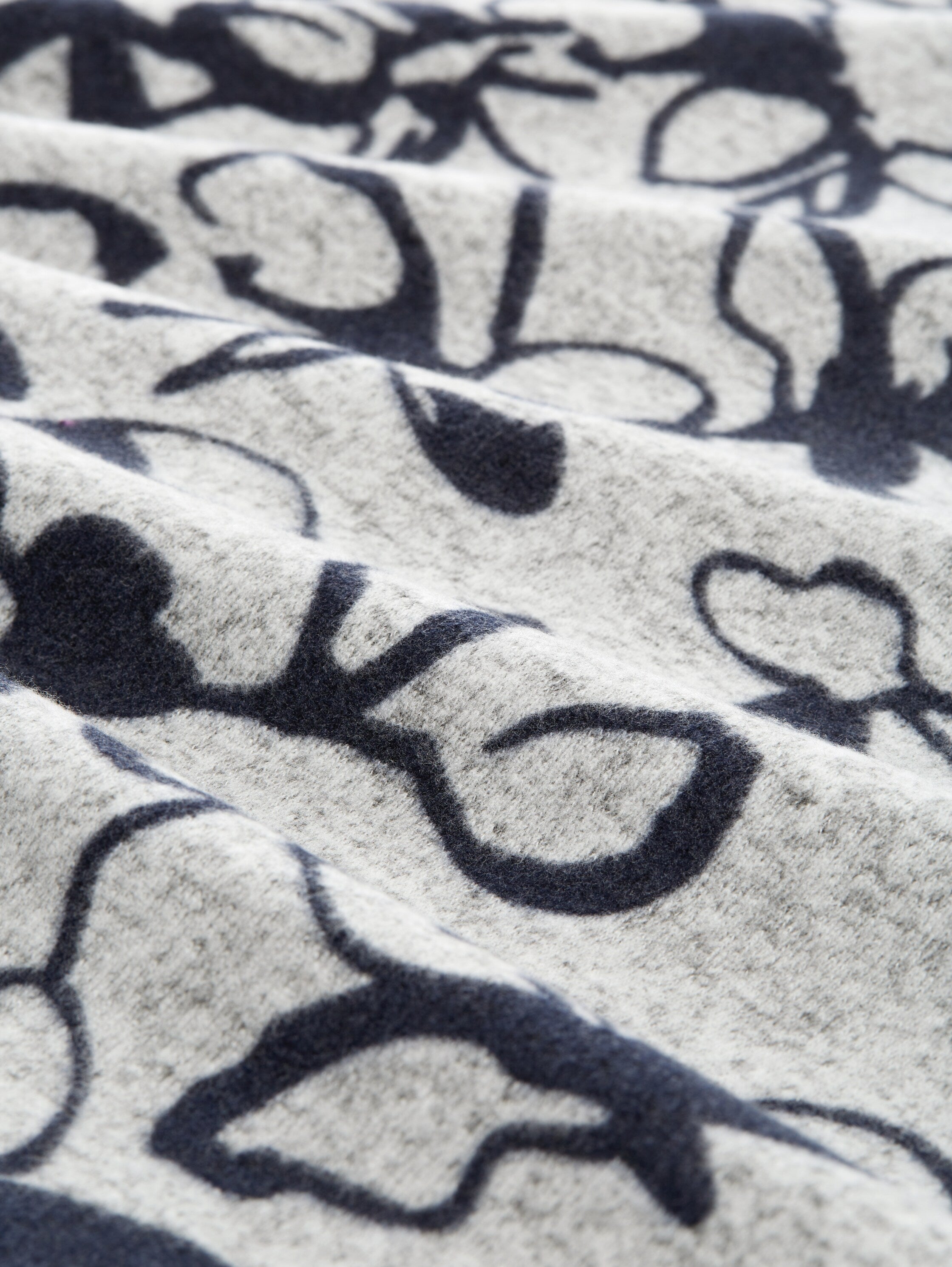 Regular Fit Damen Bluse mit floralem Design Viskose Polyester Elasthan