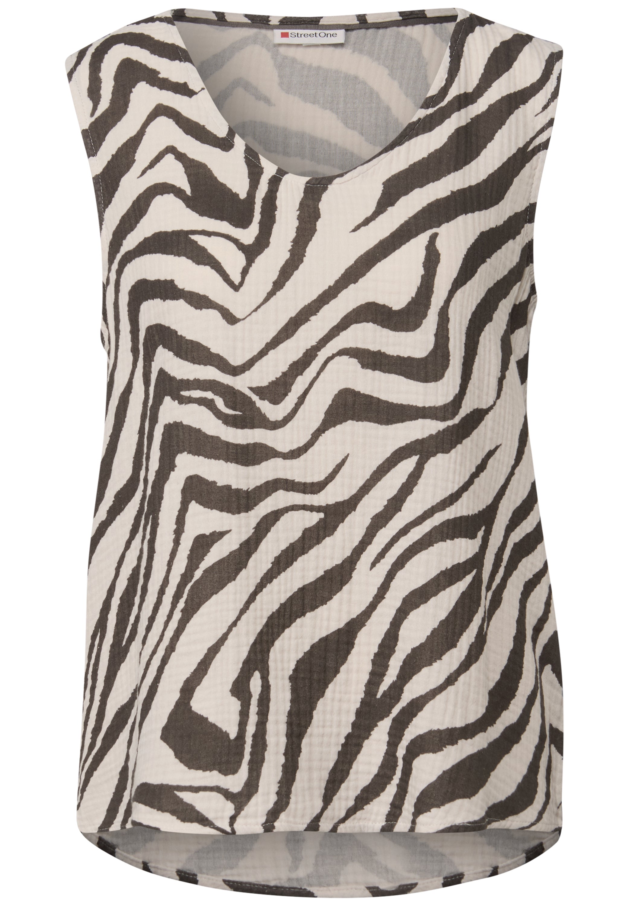 Gemustertes Blusentop