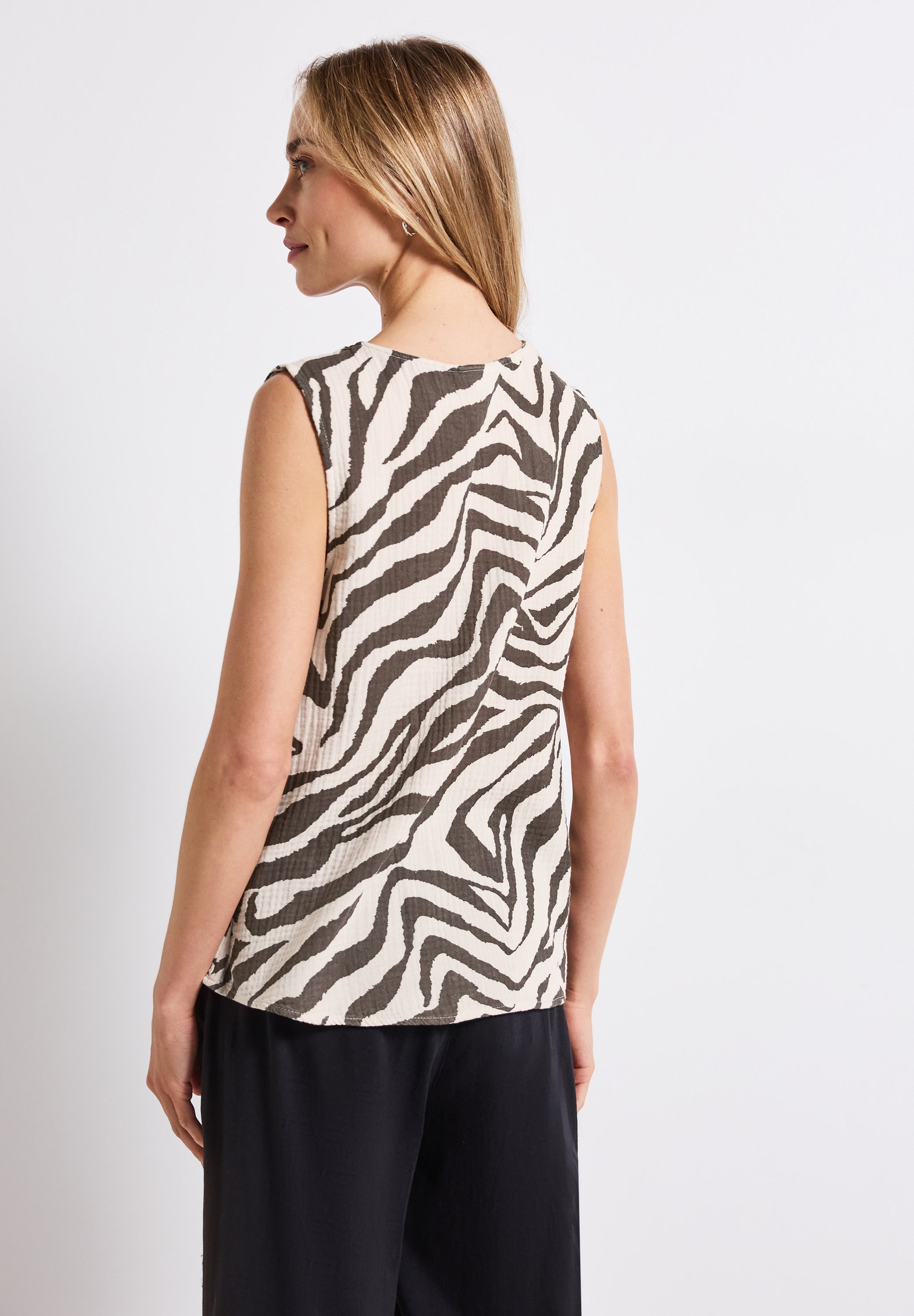 Gemustertes Blusentop