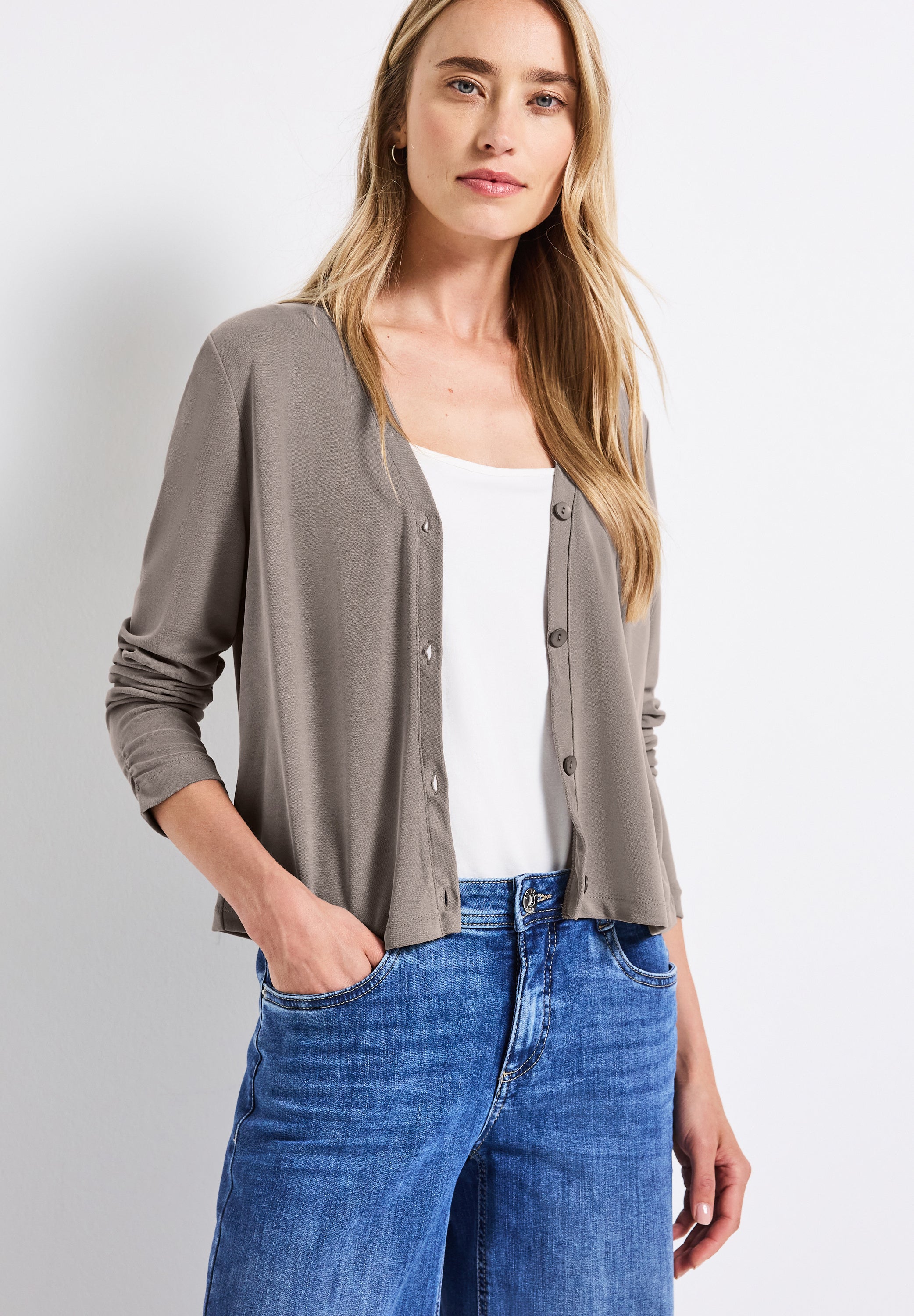 Street One Leichte Jacke Damen Femininer Modalmix