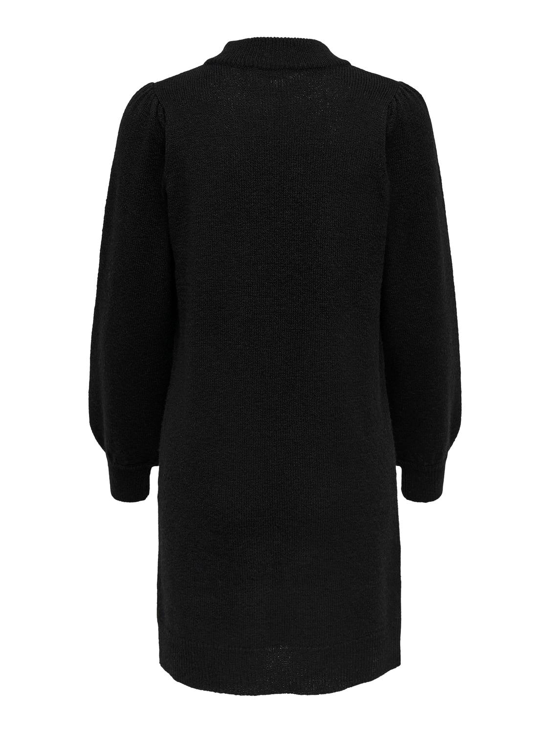 JDYRUE LIFE L/S HIGH NECK DRESS KNT NOOS