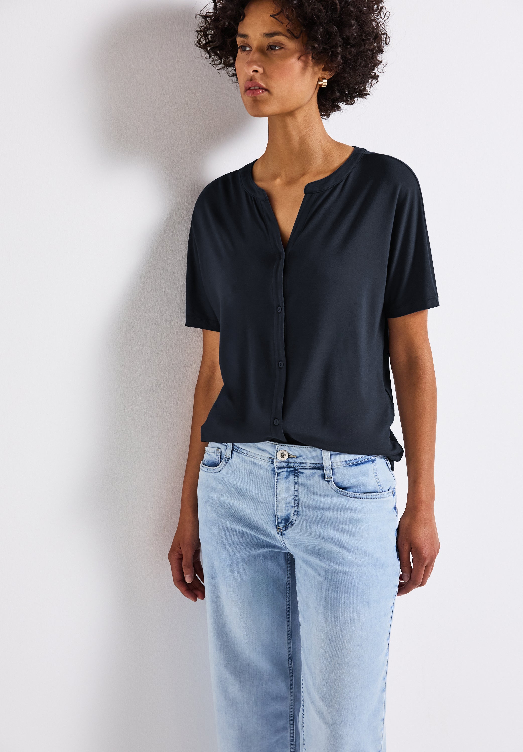 Street One Tunika-Shirt Damen Lässig Feminin Sommer