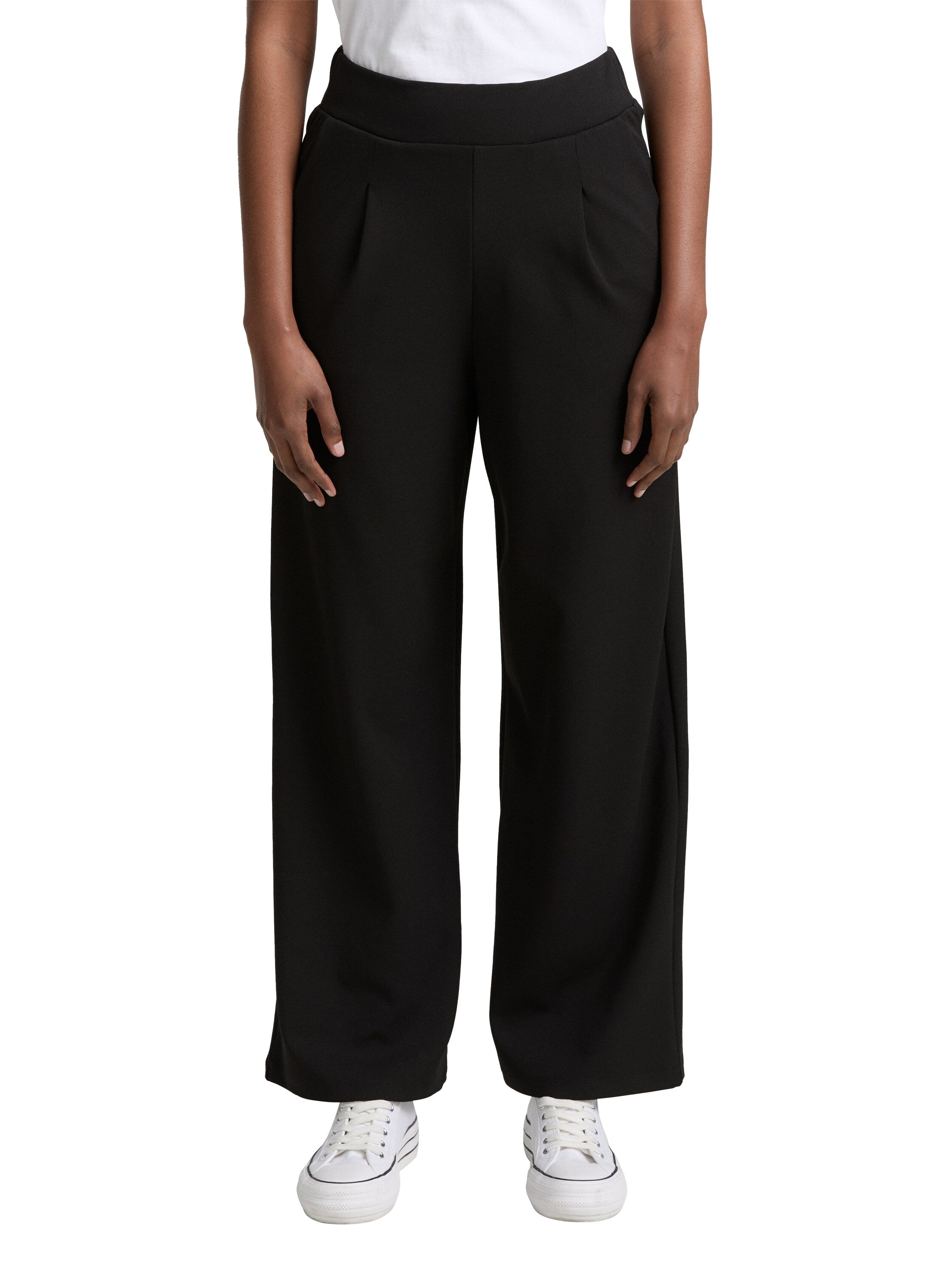 Tom Tailor Denim Stoffhose mit elastischem Bund für Erwachsene Weiblich