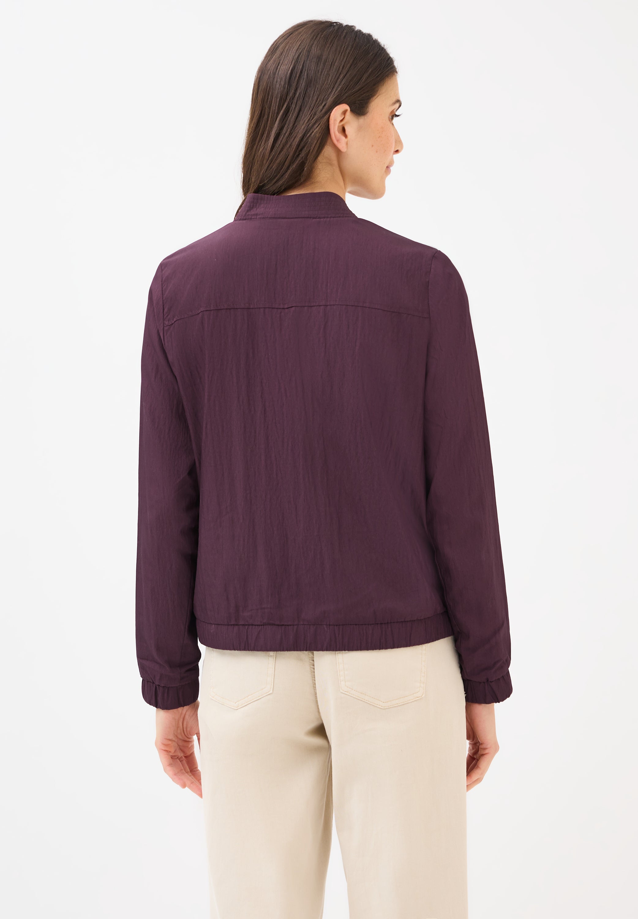 CECIL Leichter Blouson Damen Sportiver Stehkragen Elastischer Bund