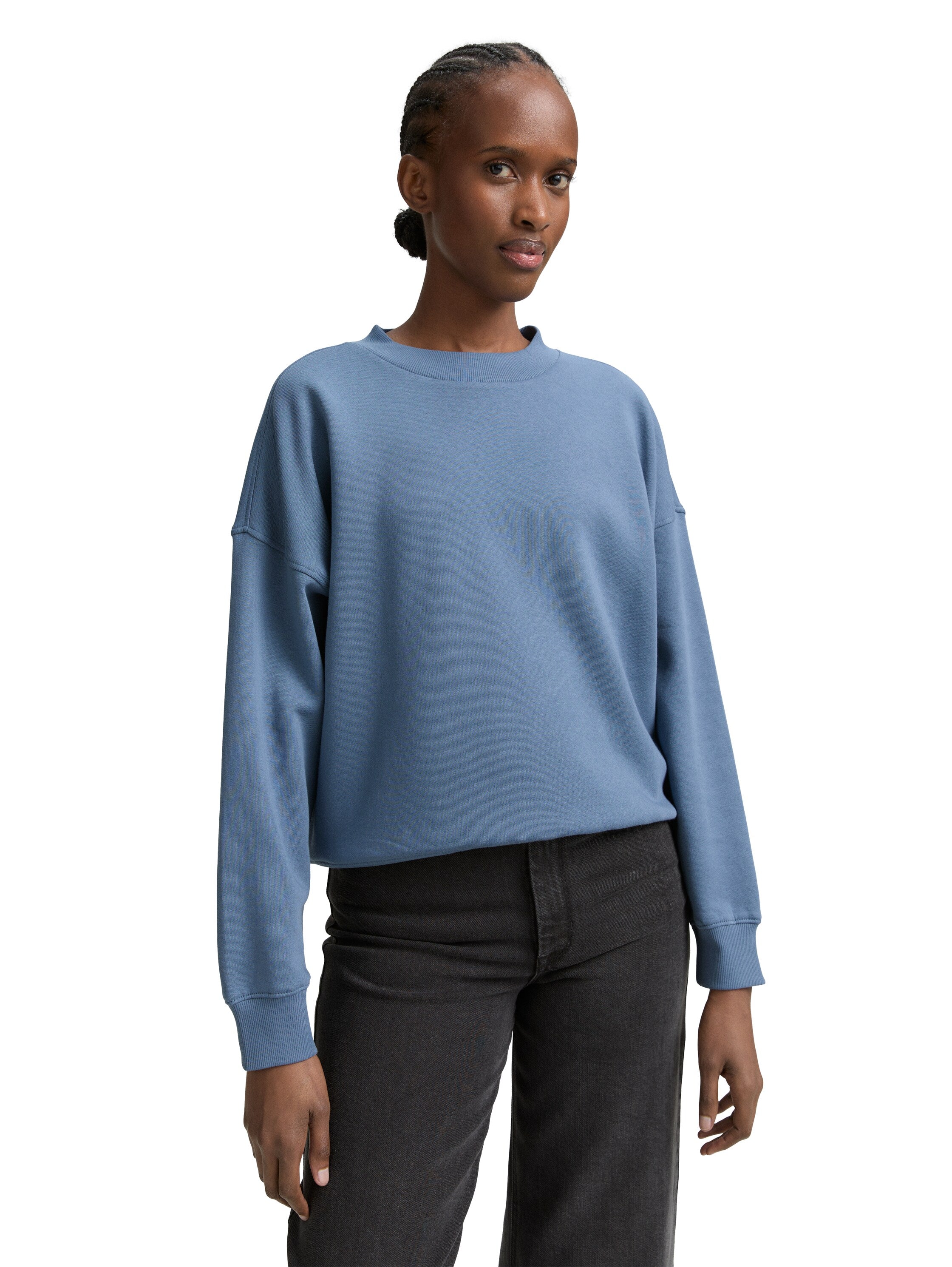 Tom Tailor Denim Sweatshirt Loose Fit Female Warm & Soft