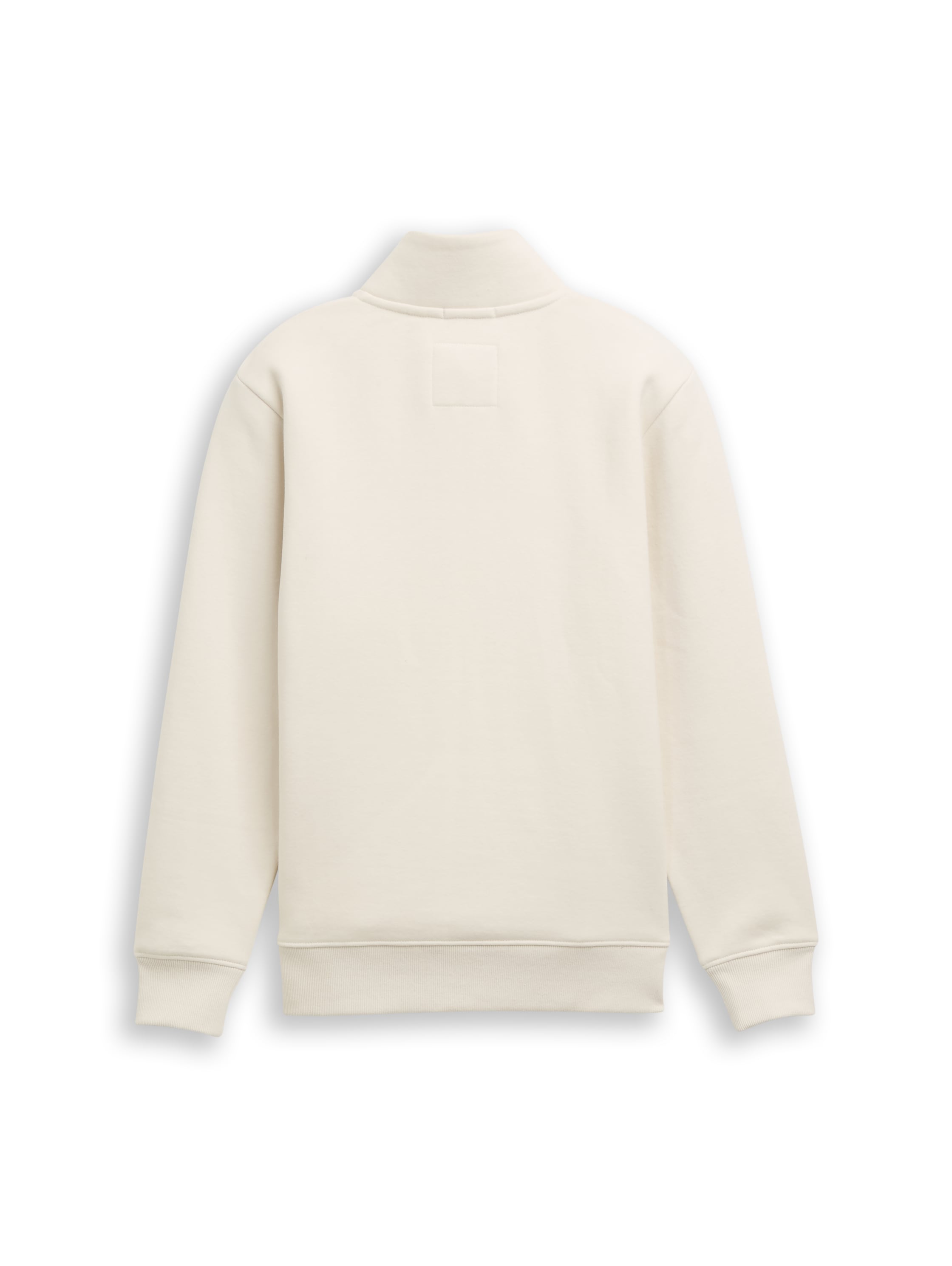 Tom Tailor Denim Kinder Sweatshirt Troyer-Stil mit Reißverschluss und Kängurutasche