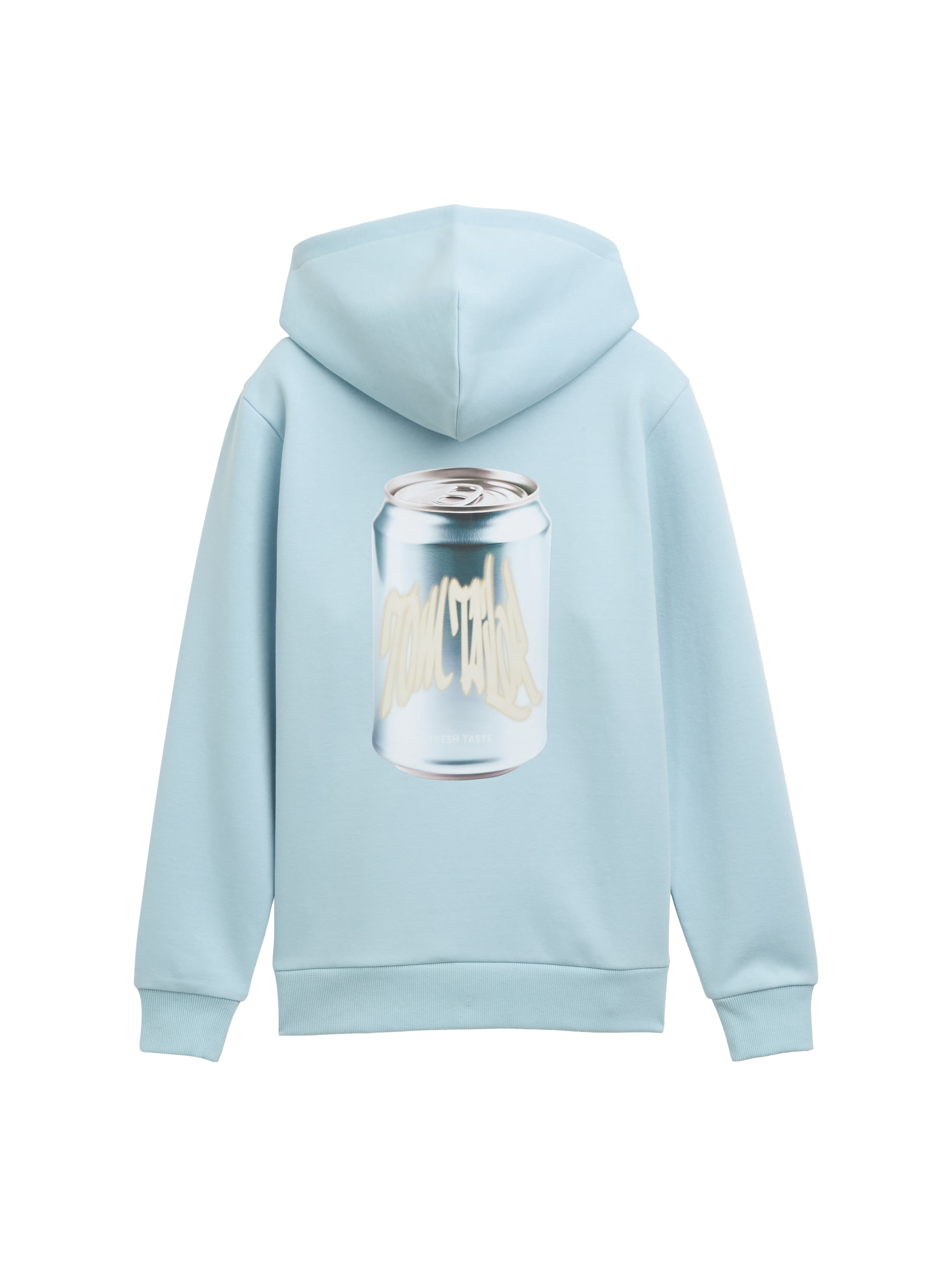 Tom Tailor Denim Kinder Hoodie Sweatshirt Männlich mit Print und Kängurutasche