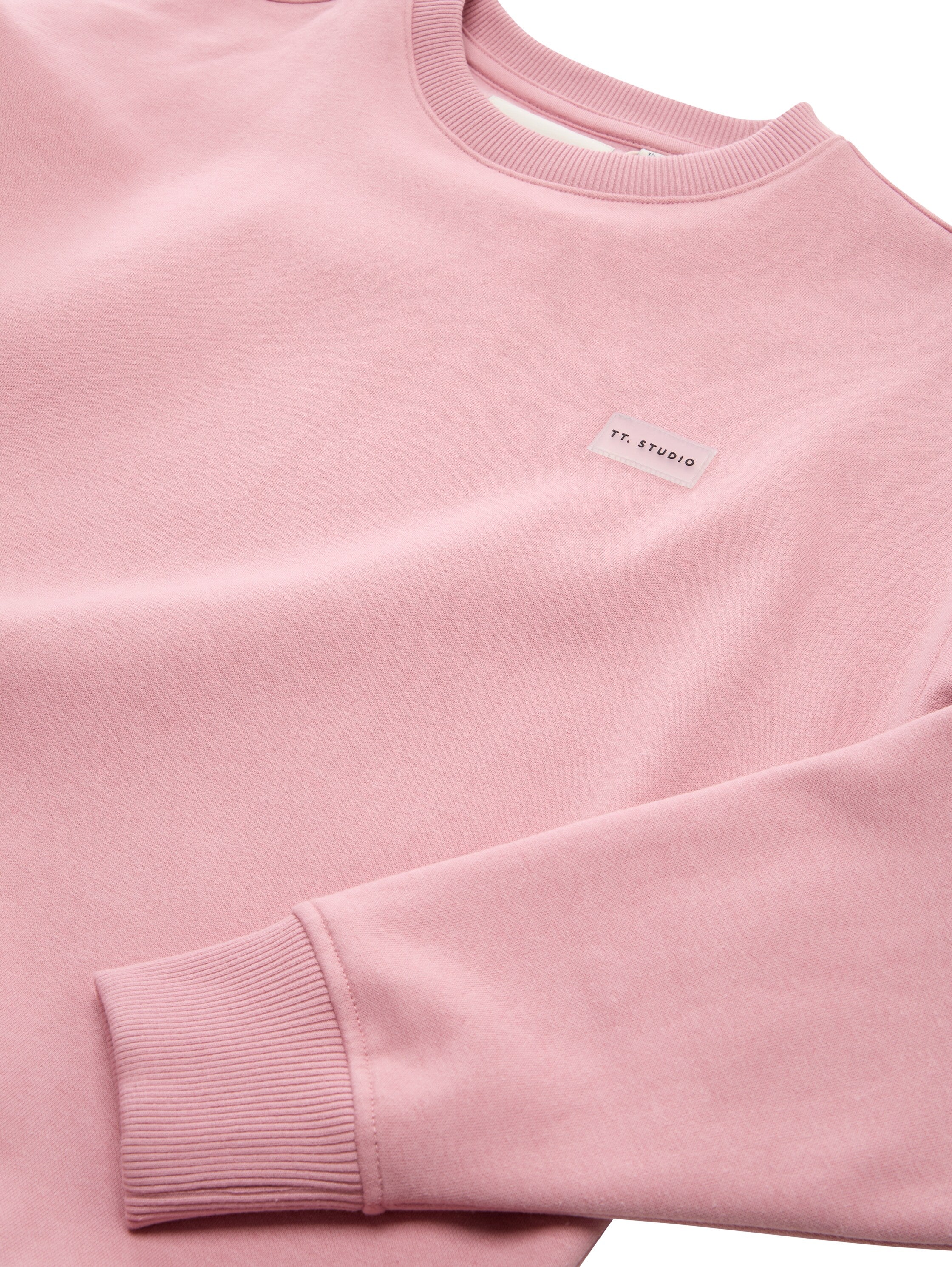 Tom Tailor Denim Male Kinder Sweatshirt mit Silikon Logo-Badge