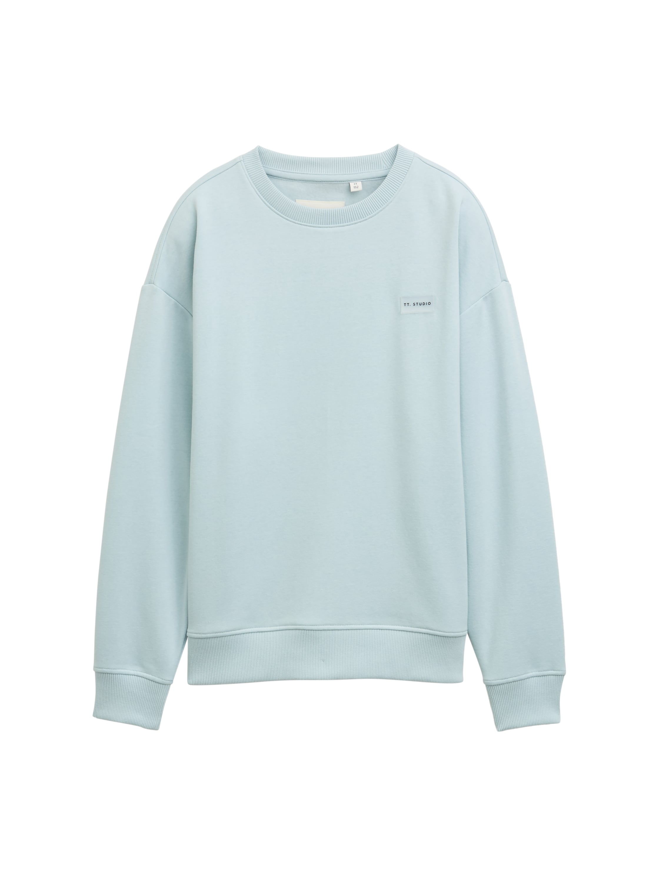 Tom Tailor Denim Male Kinder Sweatshirt mit Silikon Logo-Badge