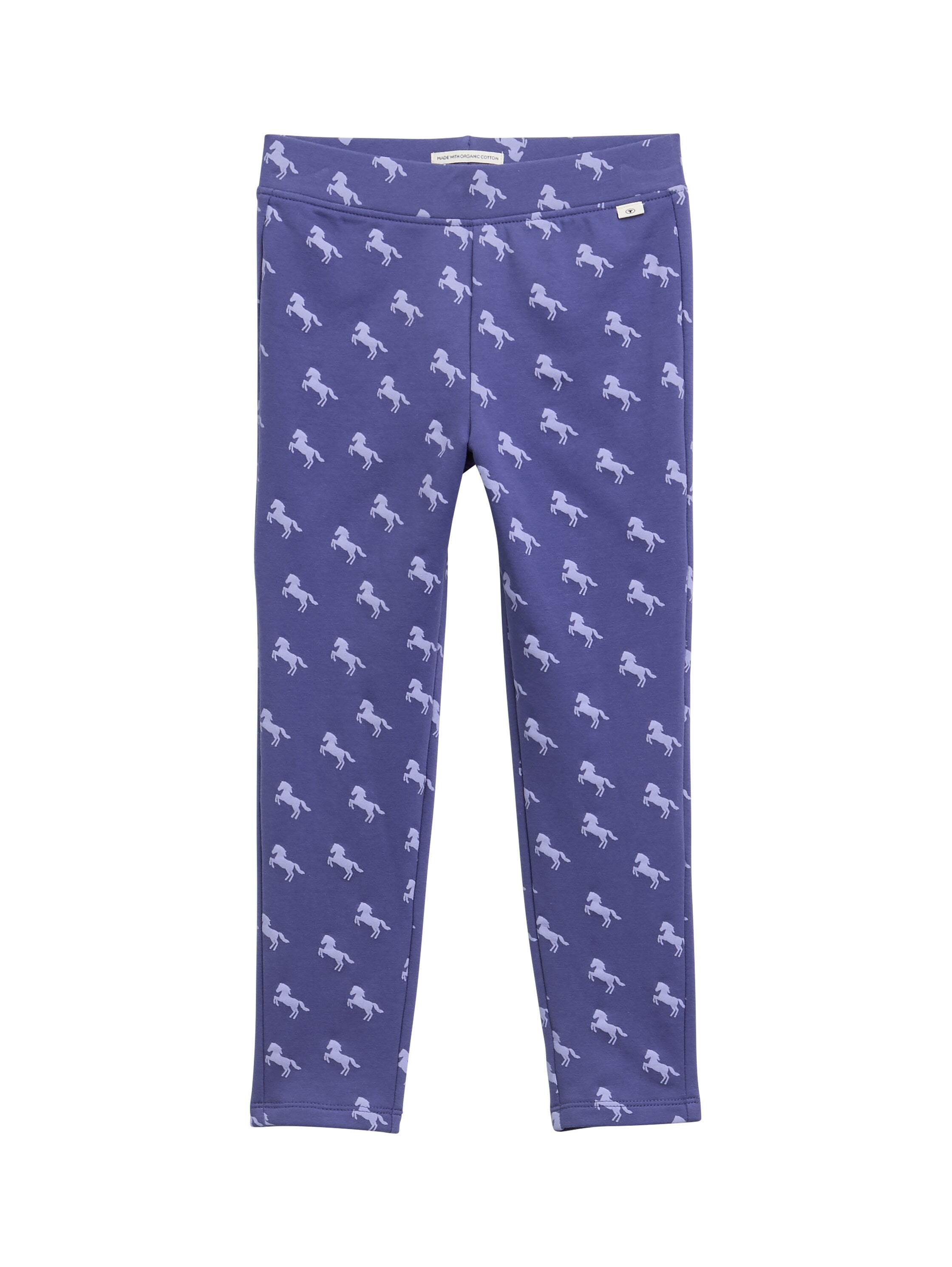 Tom Tailor Denim Leggings Kinder Weiblich mit Allover-Pferde-Print