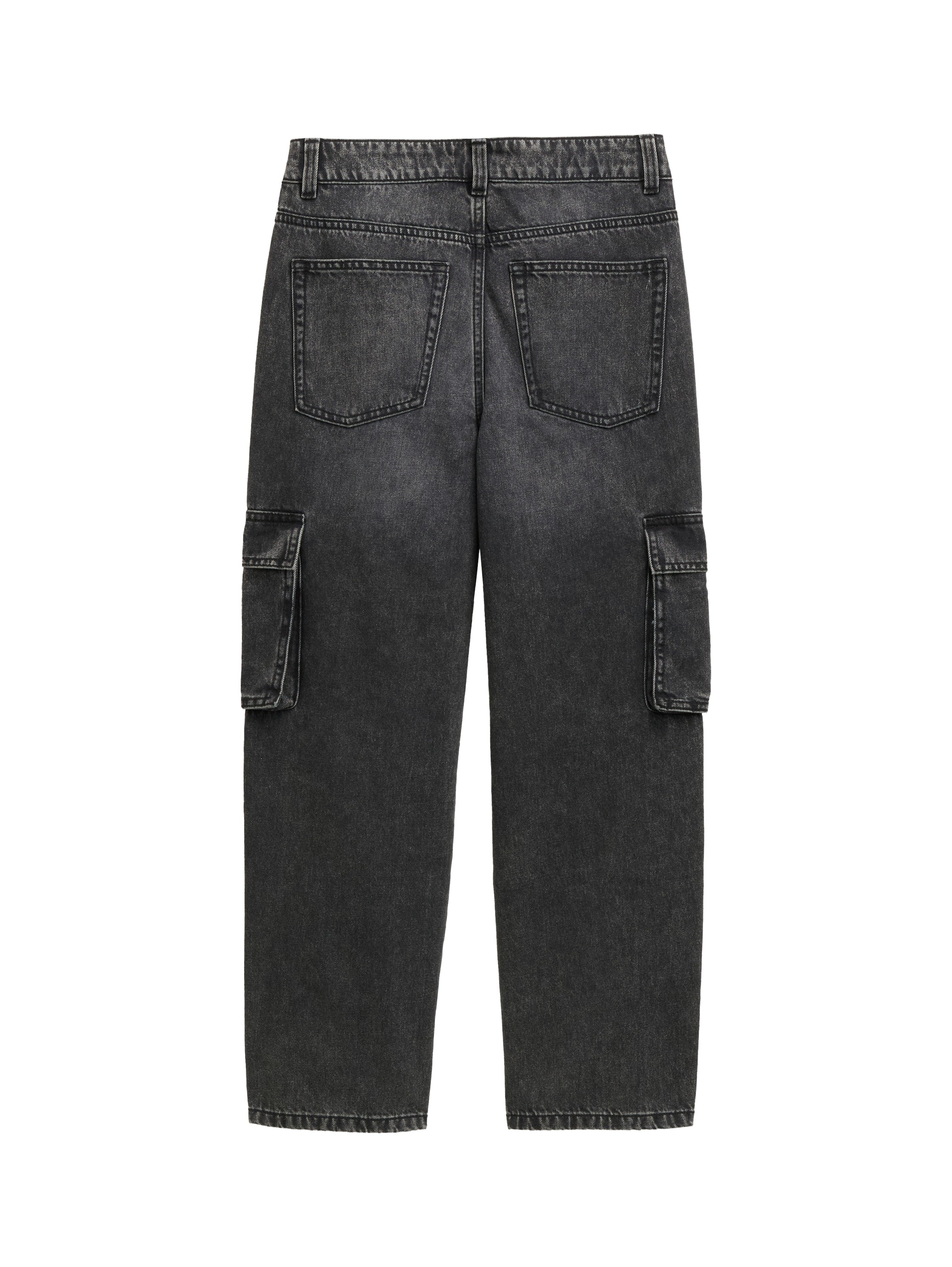 Tom Tailor Denim Male Kinder Cargo Jeans mit elastischem Bund