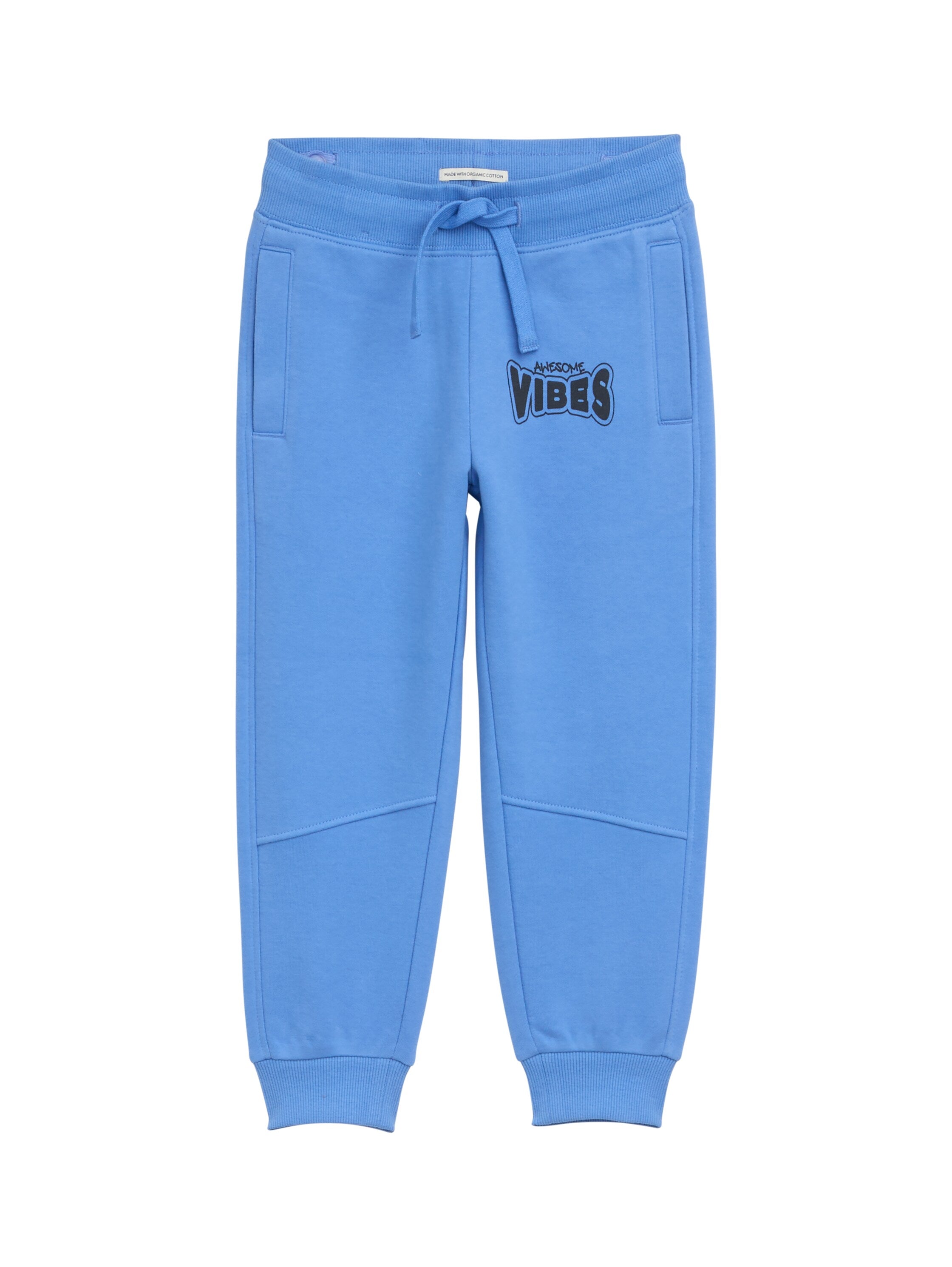 Tom Tailor Denim Sweathose Unisex mit Rippbündchen und Kordelzug