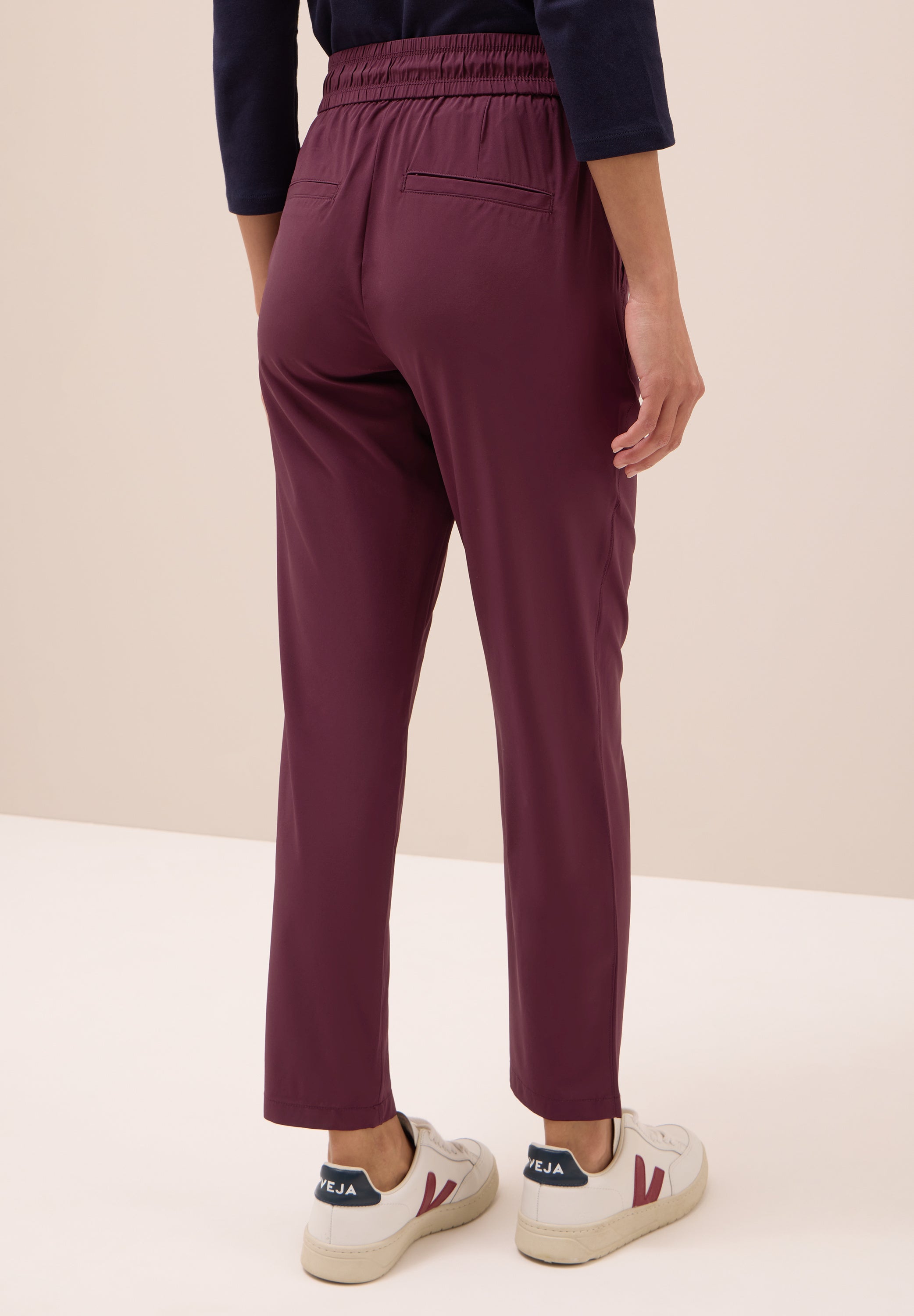 CECIL Hose Tracey Damen Bequeme Mid Waist Slim Fit