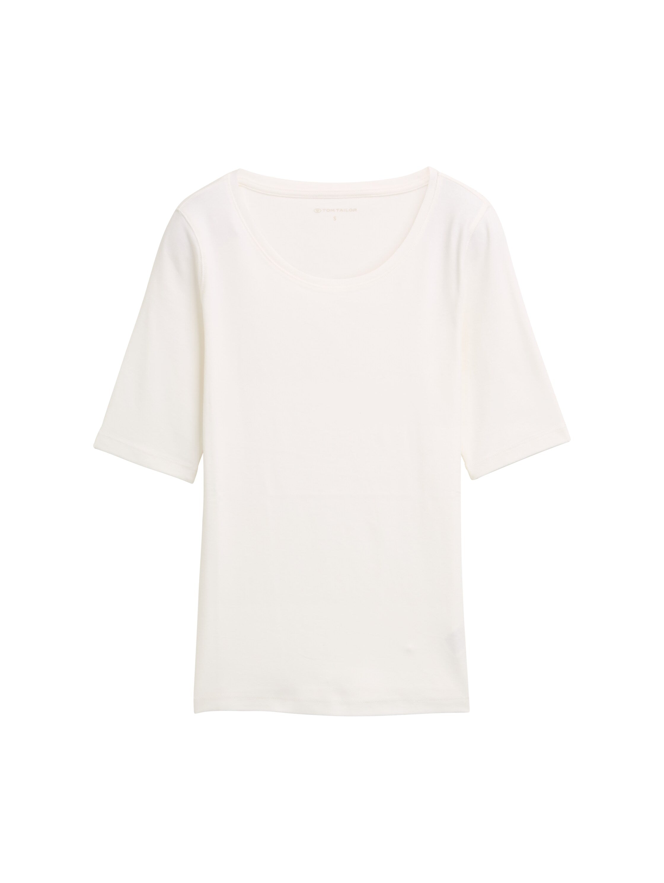Tom Tailor Basic T-Shirt Erwachsene Stretch Baumwolle