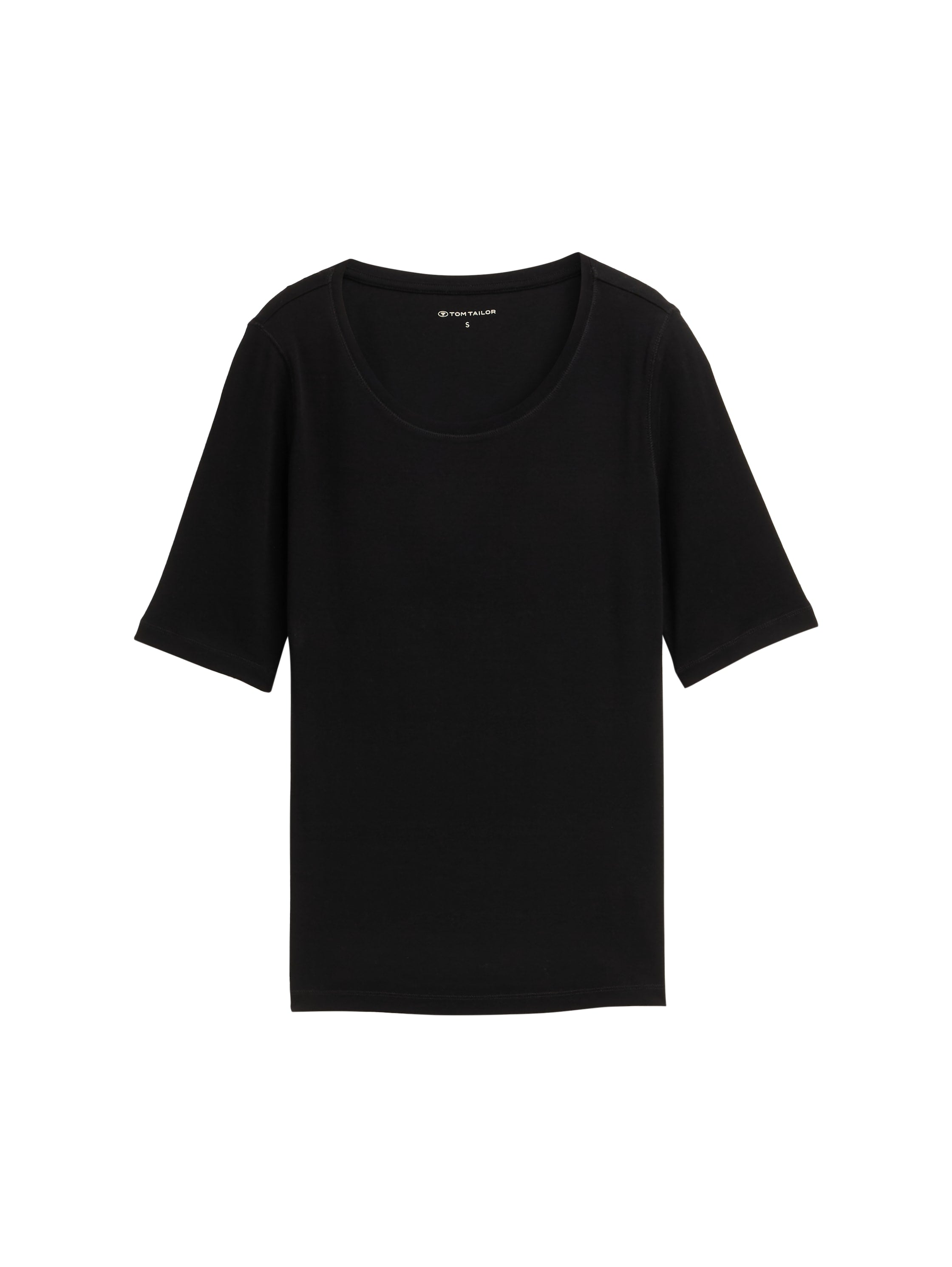 Tom Tailor Basic T-Shirt Erwachsene Stretch Baumwolle