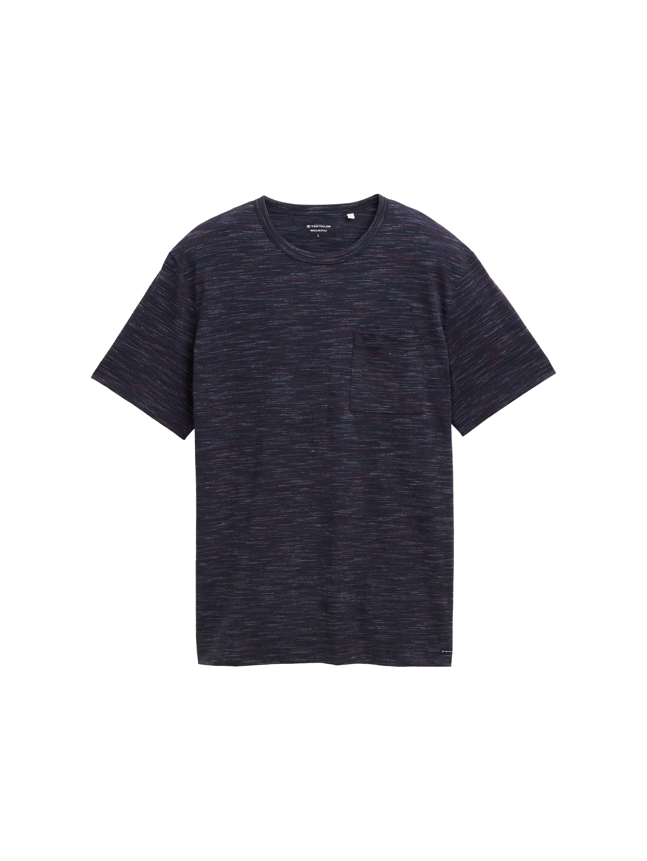 Tom Tailor Denim T-Shirt Erwachsene Männlich mit Brusttasche