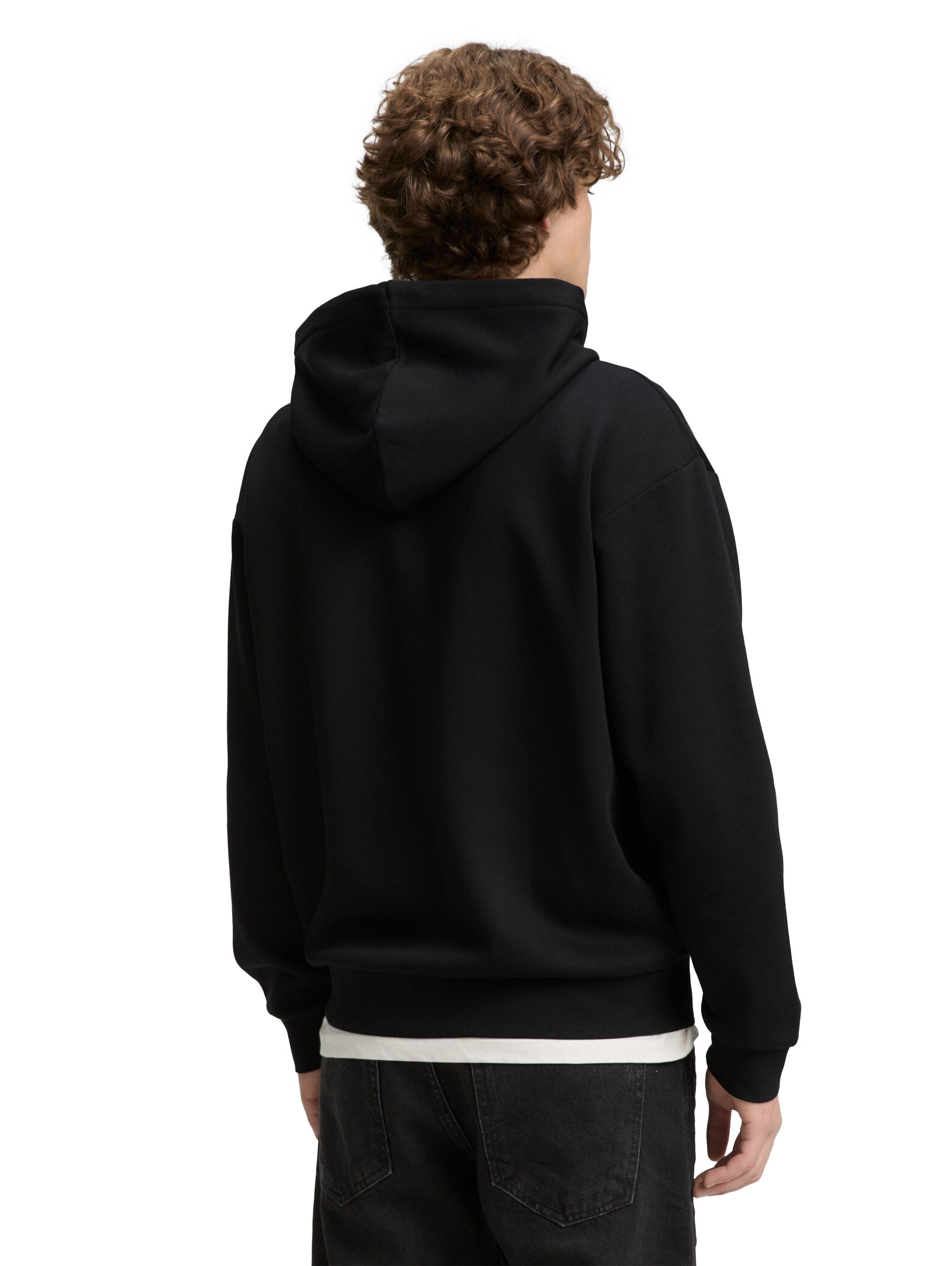 Tom Tailor Denim Kapuzenjacke Erwachsene Männer mit Logo-Print