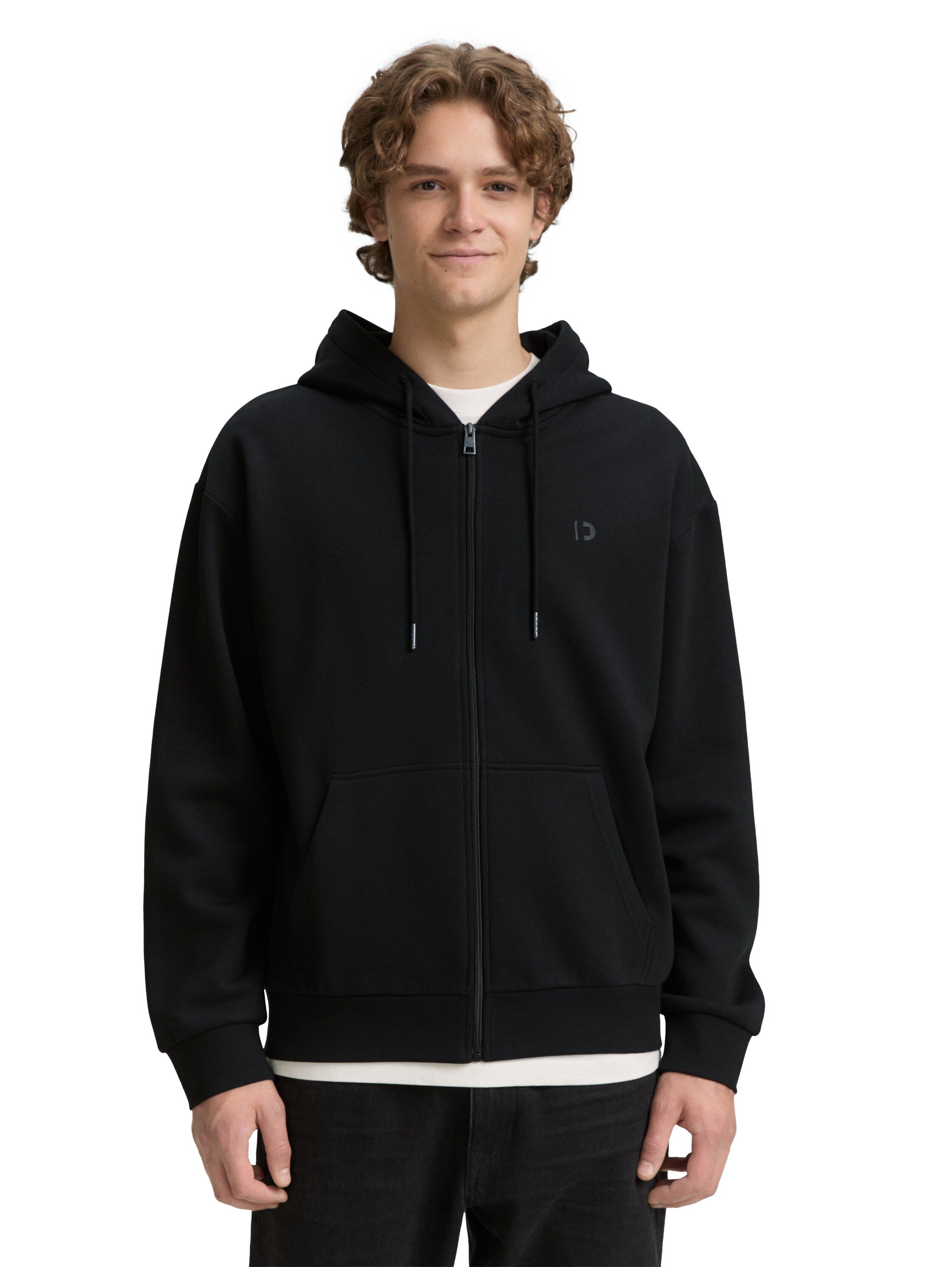 Tom Tailor Denim Kapuzenjacke Erwachsene Männer mit Logo-Print