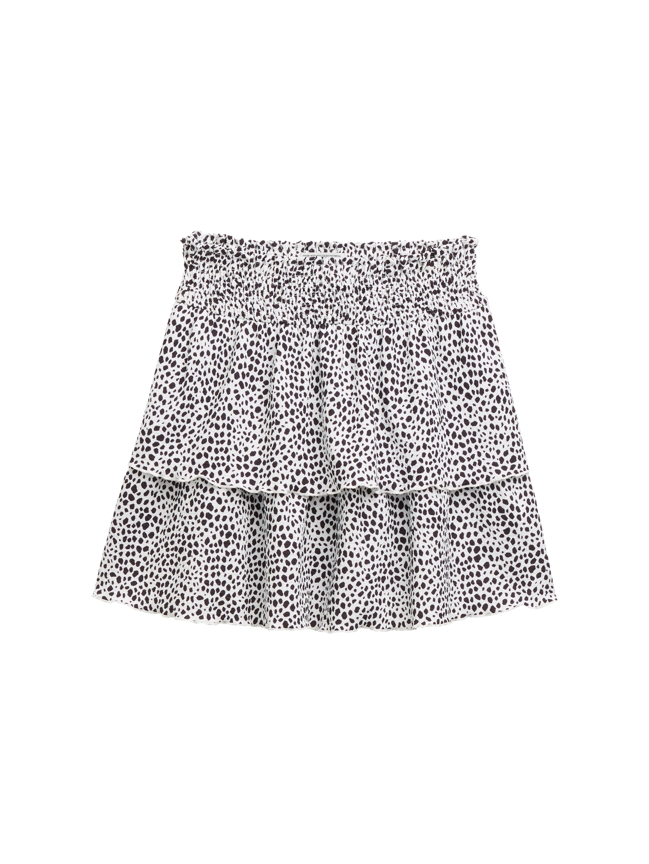 Tom Tailor Denim Kinder Rock mit Volants und Allover-Print