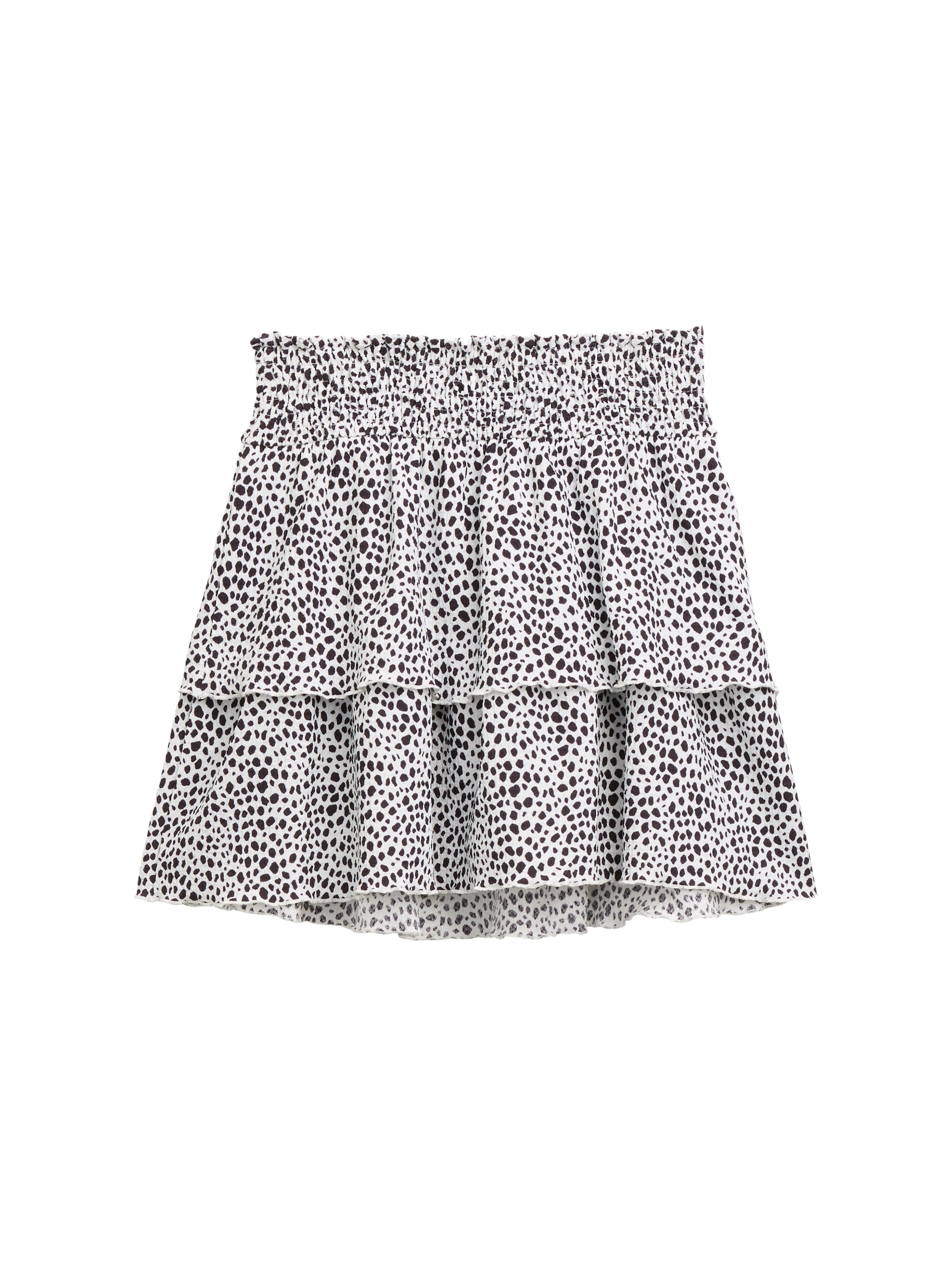 Tom Tailor Denim Kinder Rock mit Volants und Allover-Print
