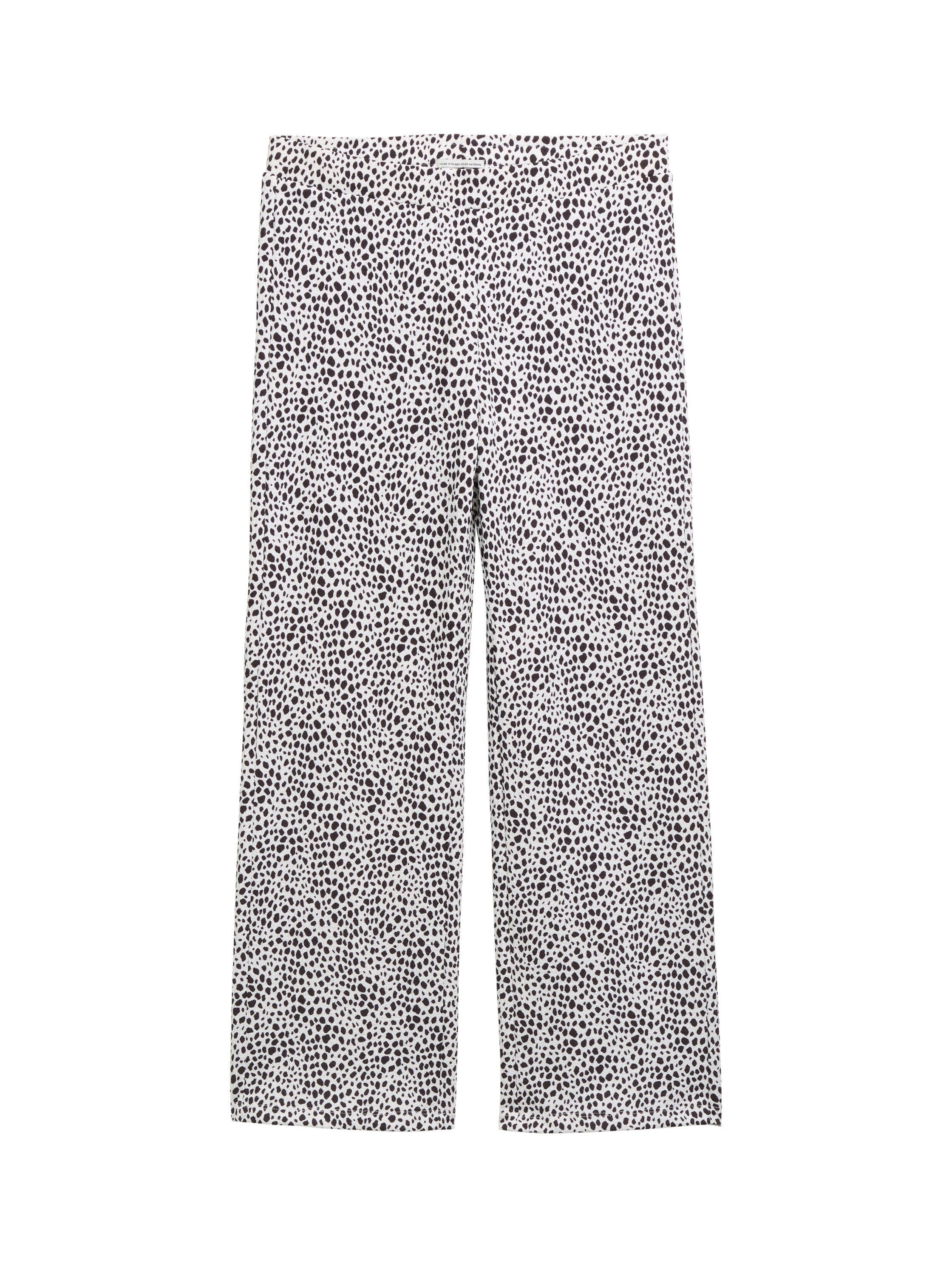 Tom Tailor Denim Kinder Jacquard-Hose Weiblich Gemustert