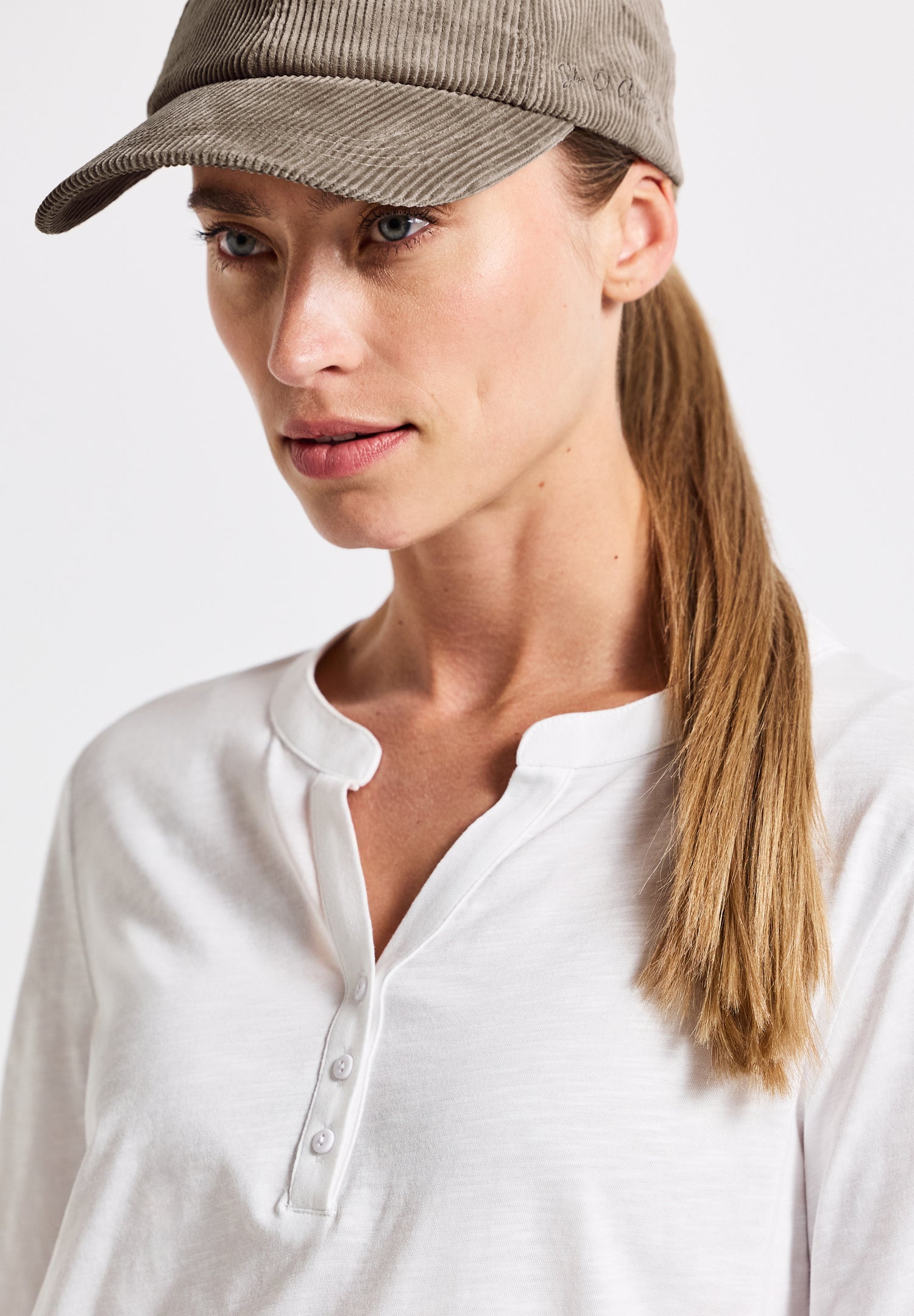 Street One Cord Cap Damen Angenehmer Tragekomfort