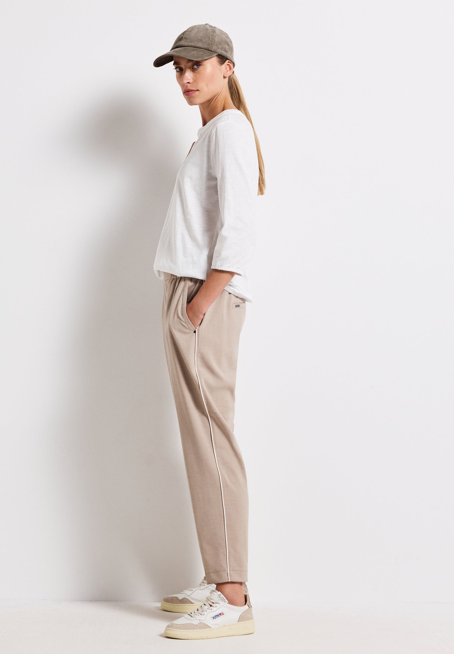 Street One Cord Cap Damen Angenehmer Tragekomfort